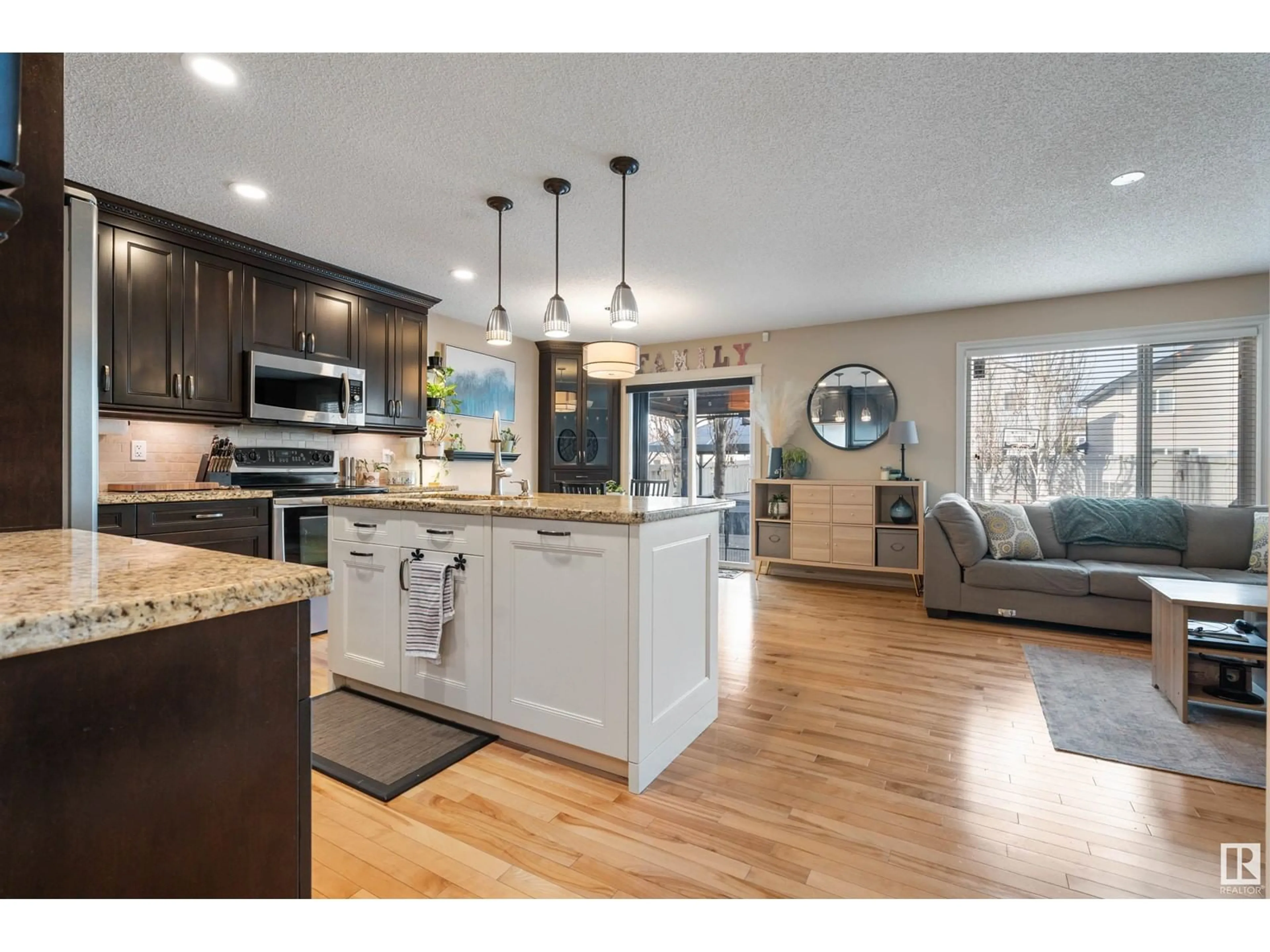 Open concept kitchen, unknown for 3744 12 ST NW, Edmonton Alberta T6T0E6