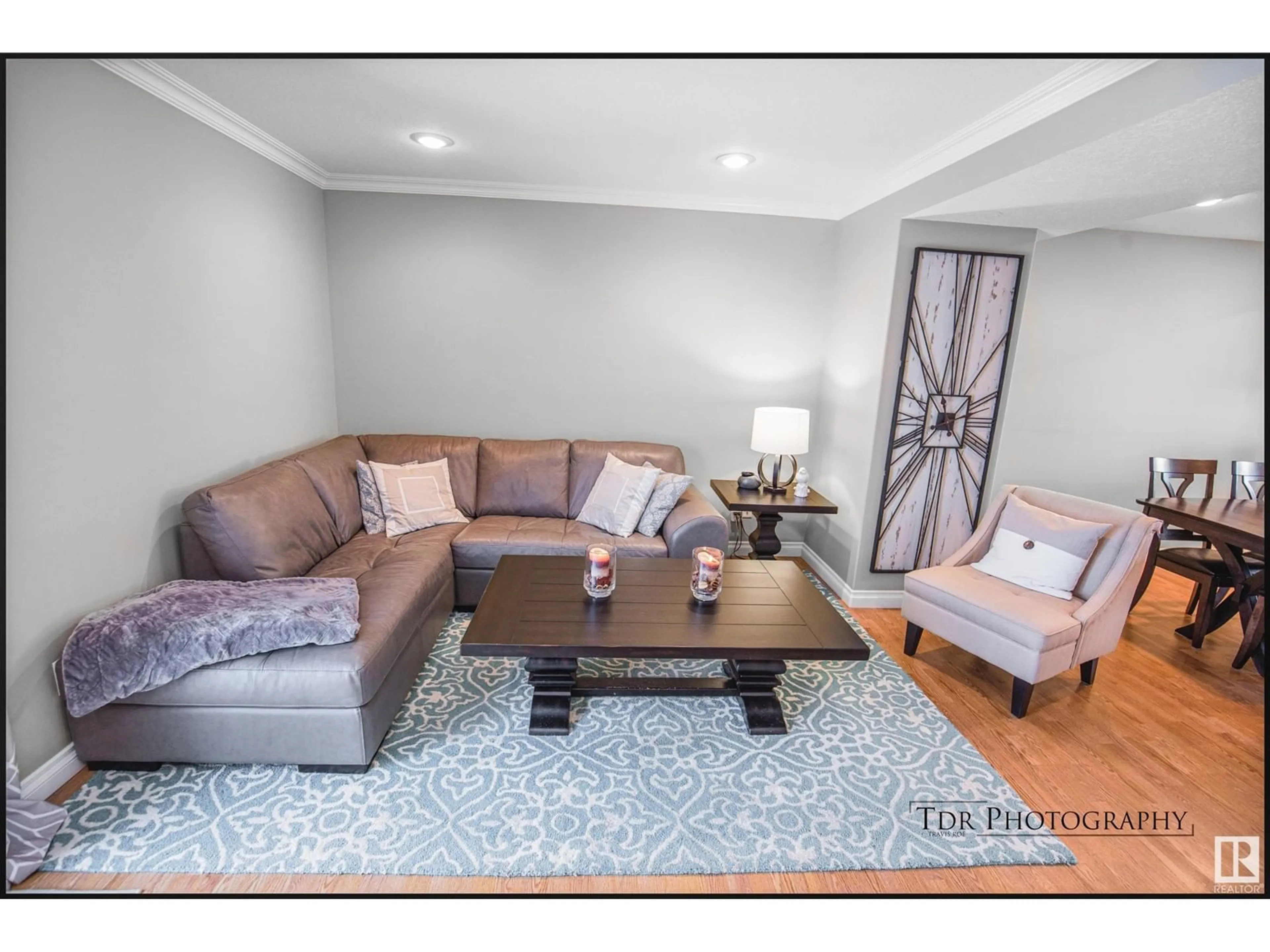 Living room with furniture, unknown for #20 1001 7 AV, Cold Lake Alberta T9M0C4