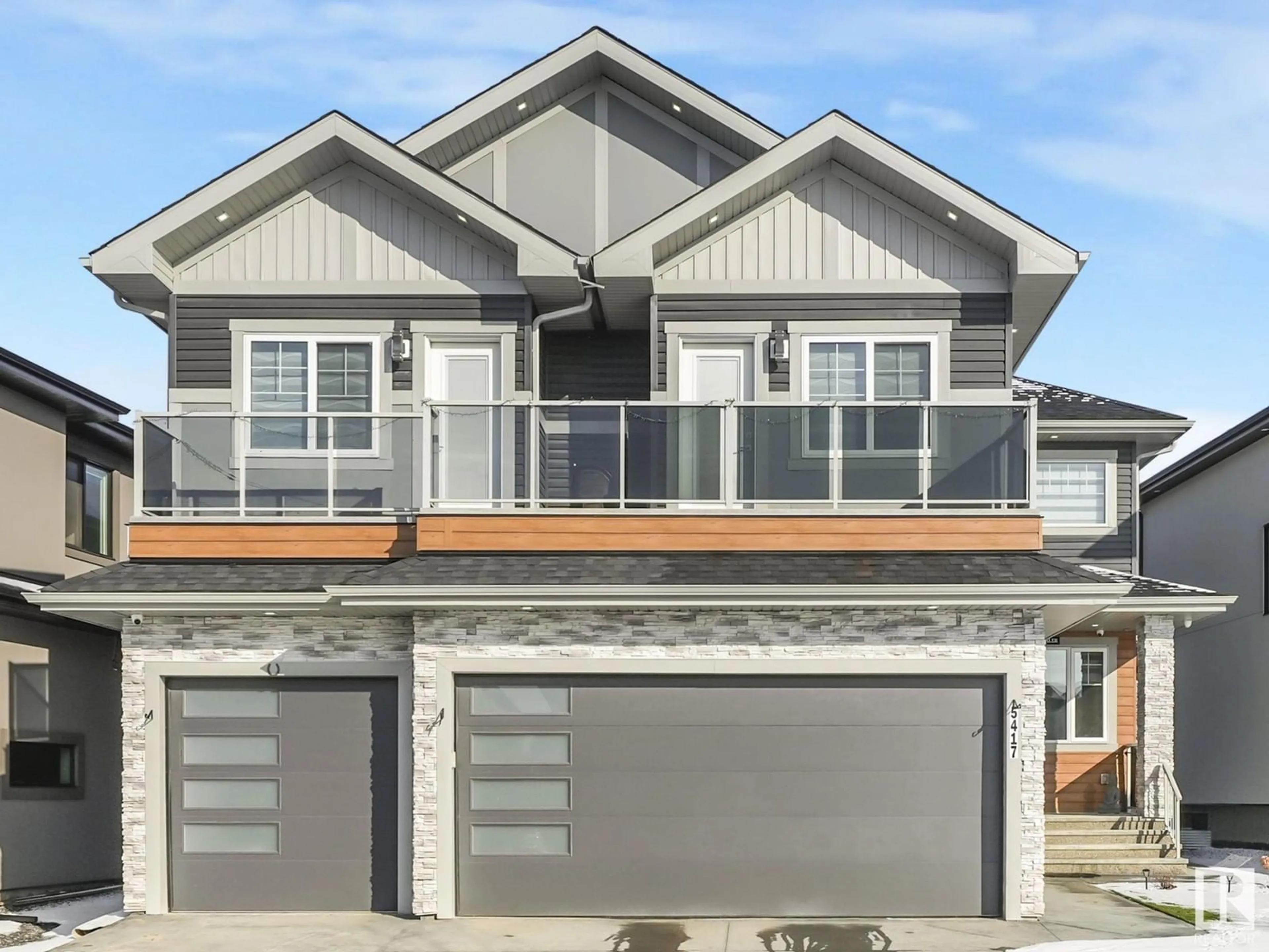 Home with vinyl exterior material, street for 5417 66 ST, Beaumont Alberta T4X2X6