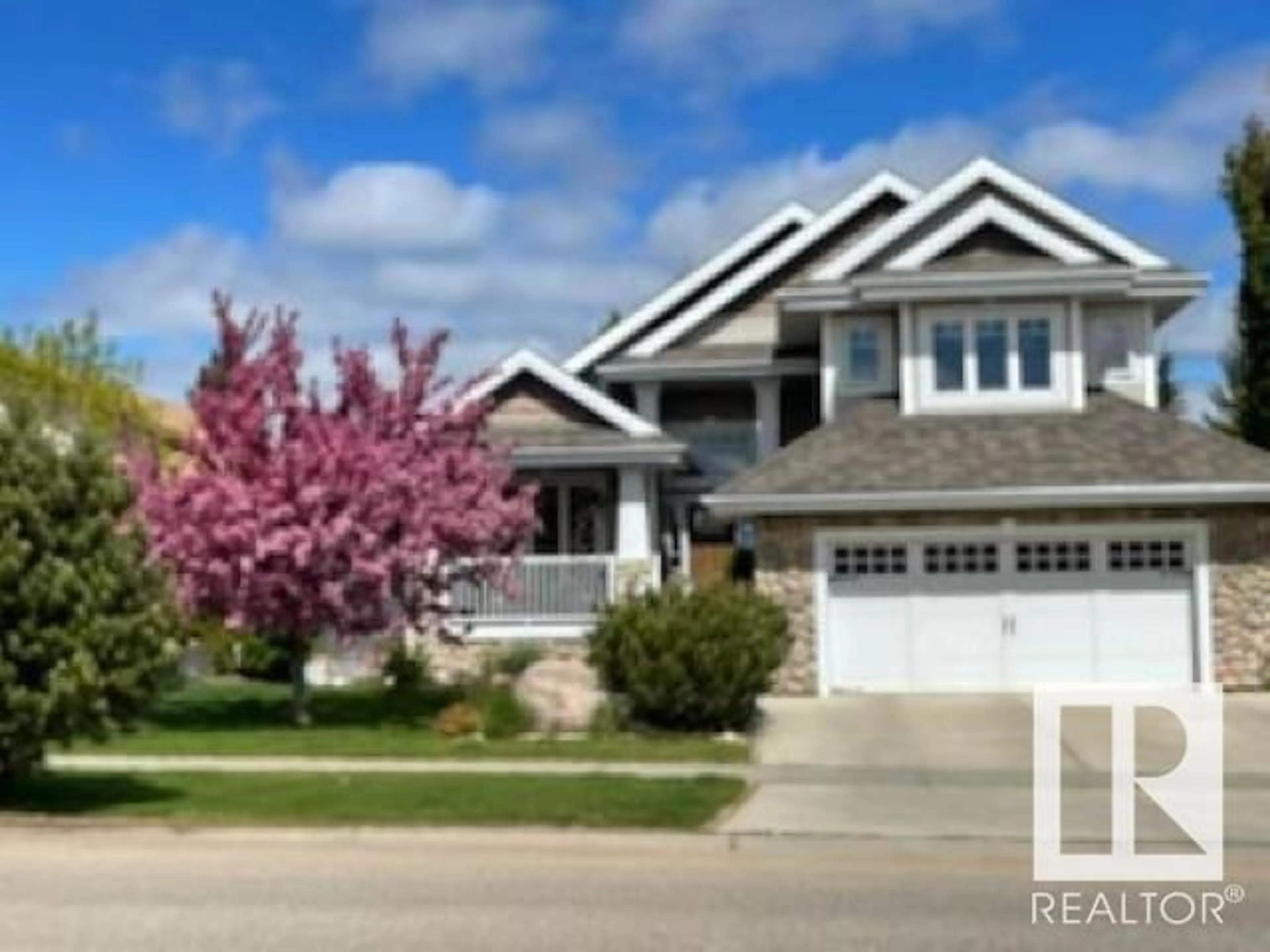 Home with vinyl exterior material, street for 42 LONGVIEW DR, Spruce Grove Alberta T7X4R7