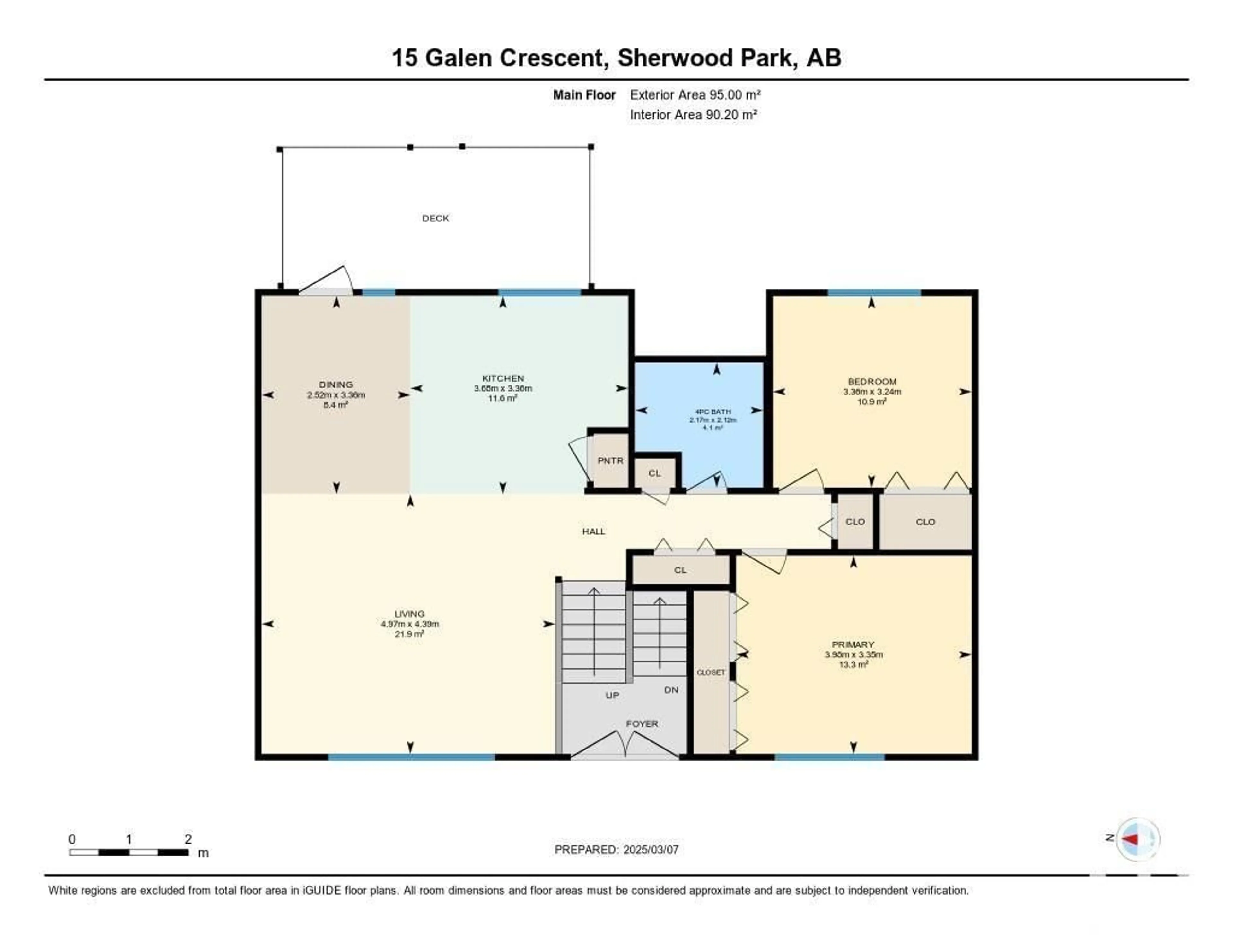 Floor plan for 15 GALEN CR, Sherwood Park Alberta T8A2L1