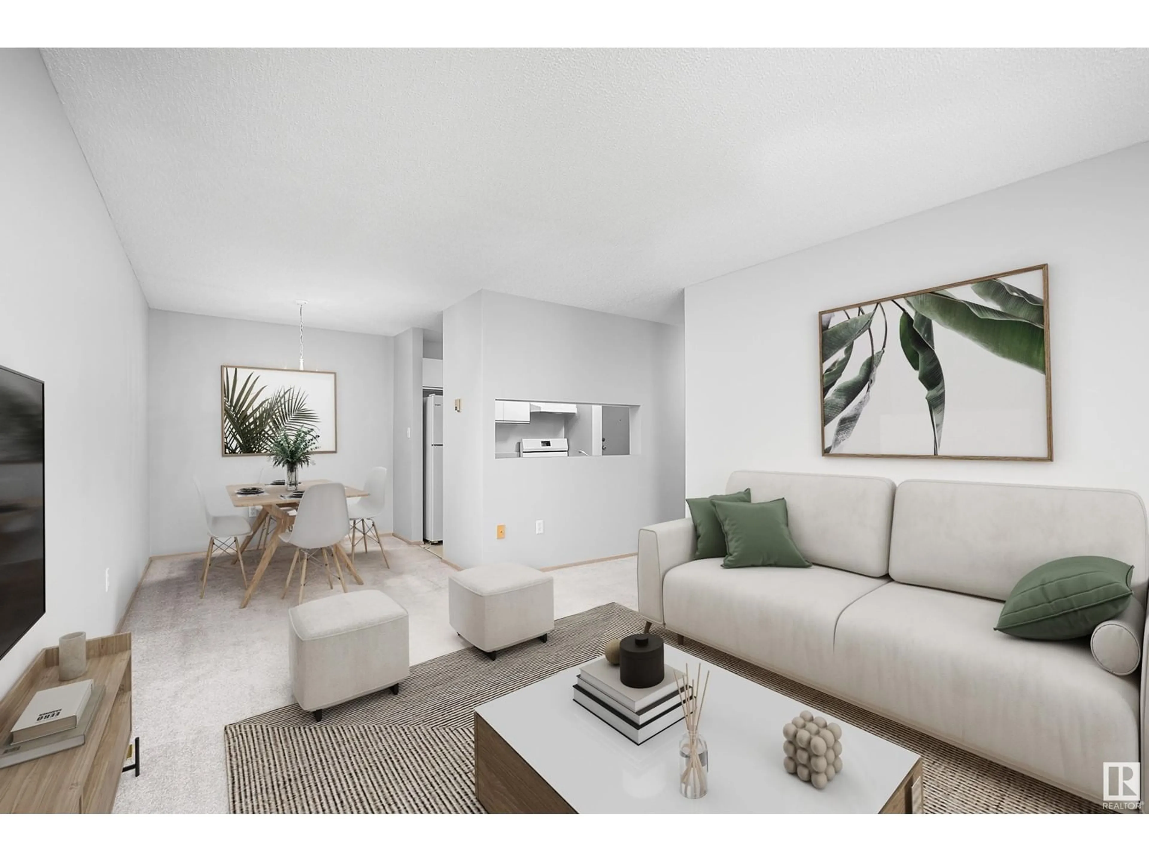 Living room with furniture, unknown for 320 - 2508 50 ST, Edmonton Alberta T6L6X9