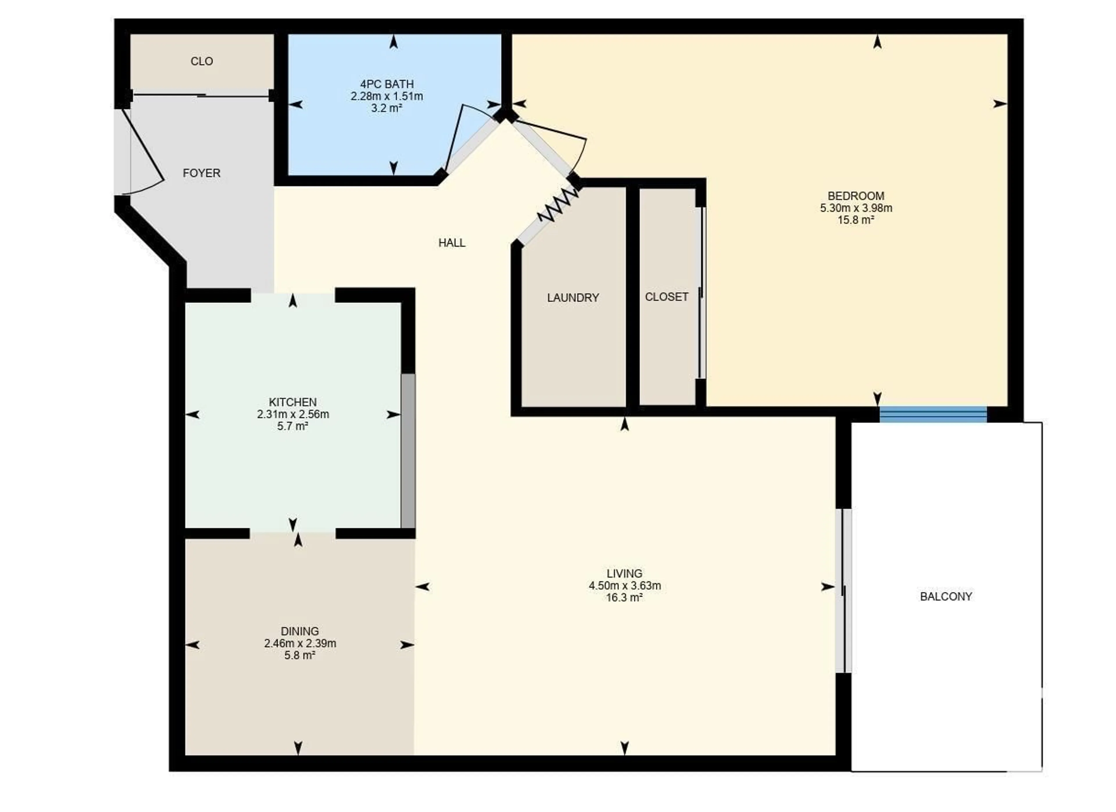 Floor plan for 320 - 2508 50 ST, Edmonton Alberta T6L6X9
