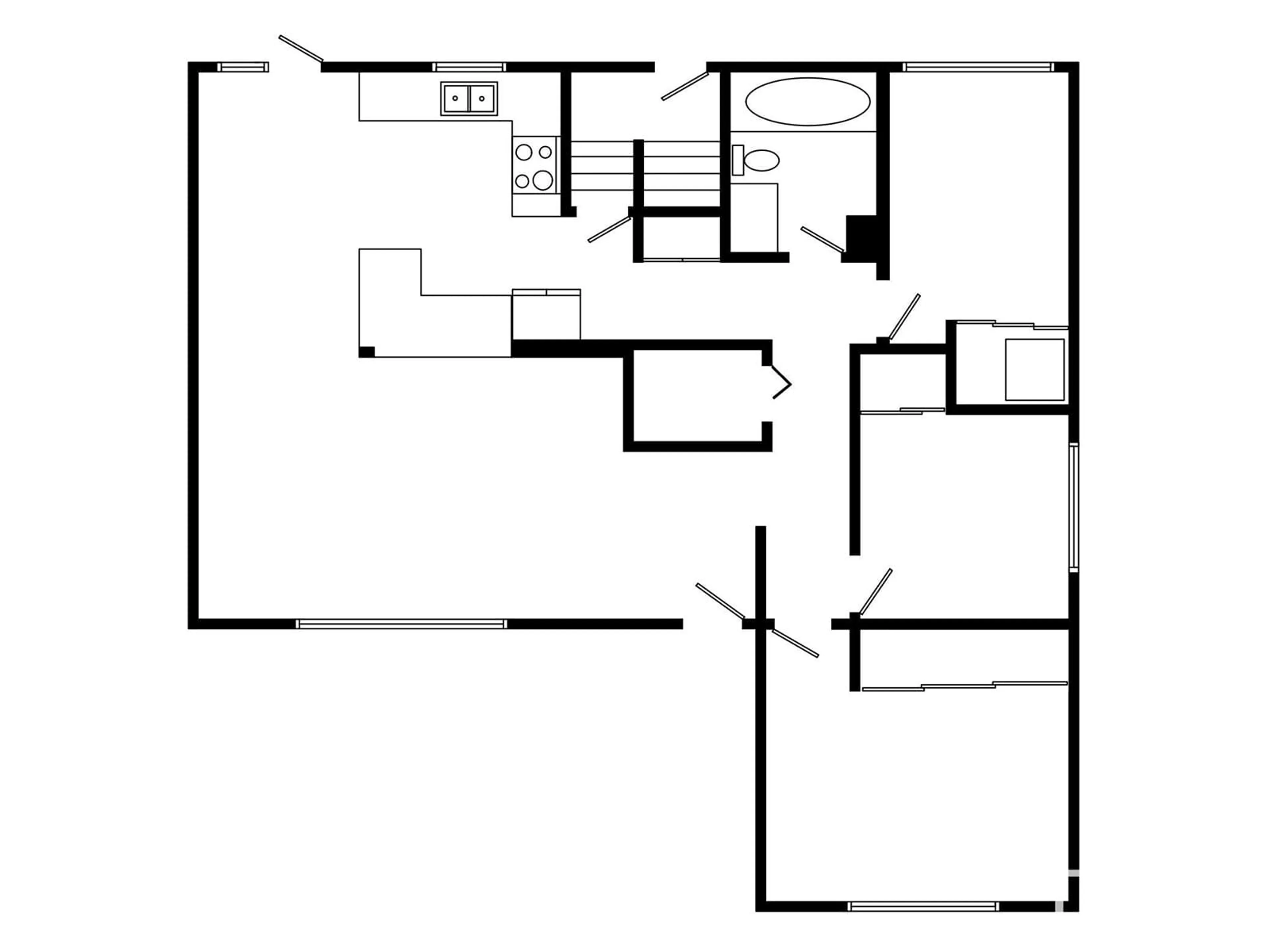 Floor plan for 9431 74 ST NW NW, Edmonton Alberta T6B2B5