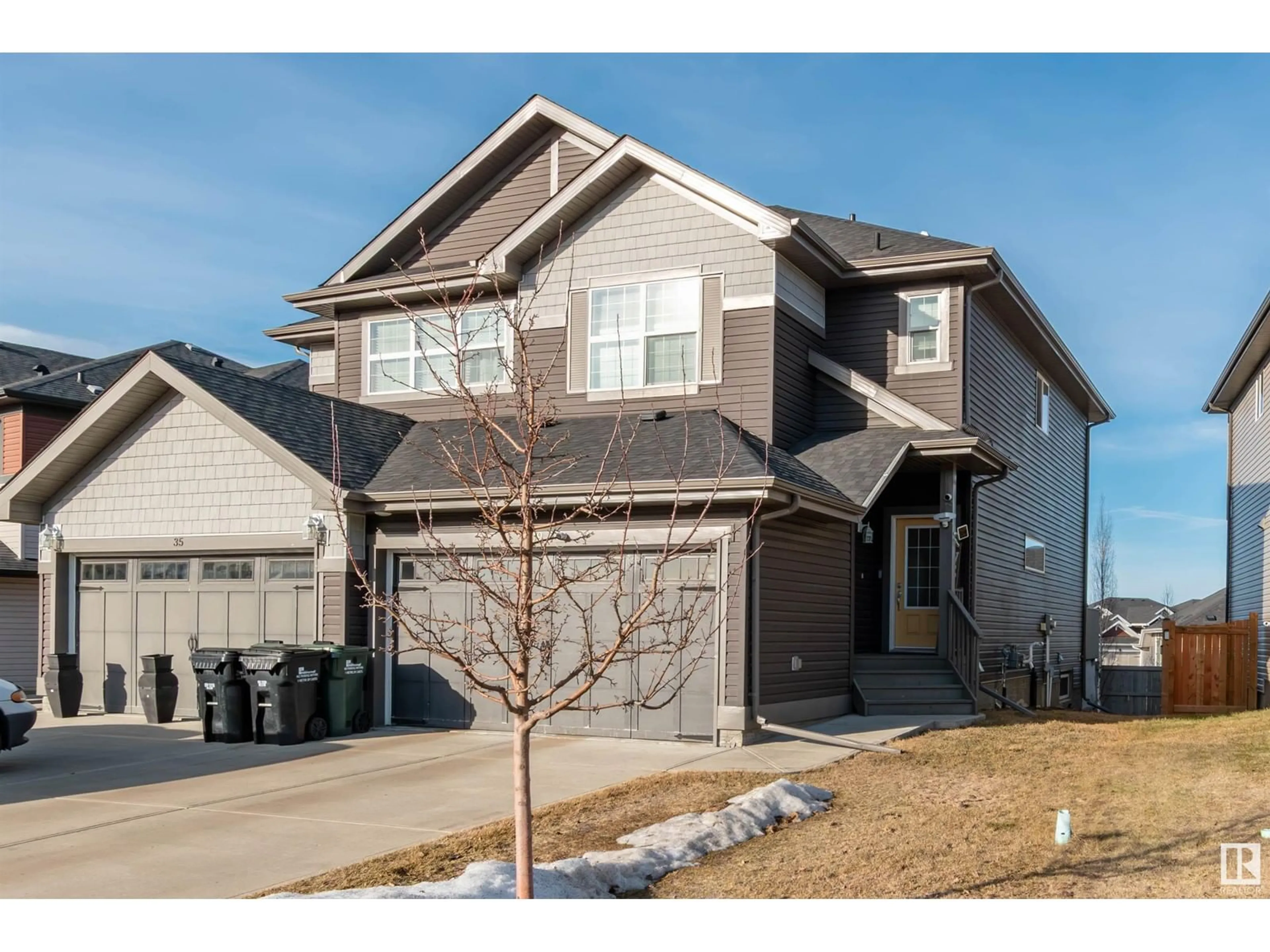 Home with brick exterior material, street for 39 AVEBURY CO, Sherwood Park Alberta T8H0Z3