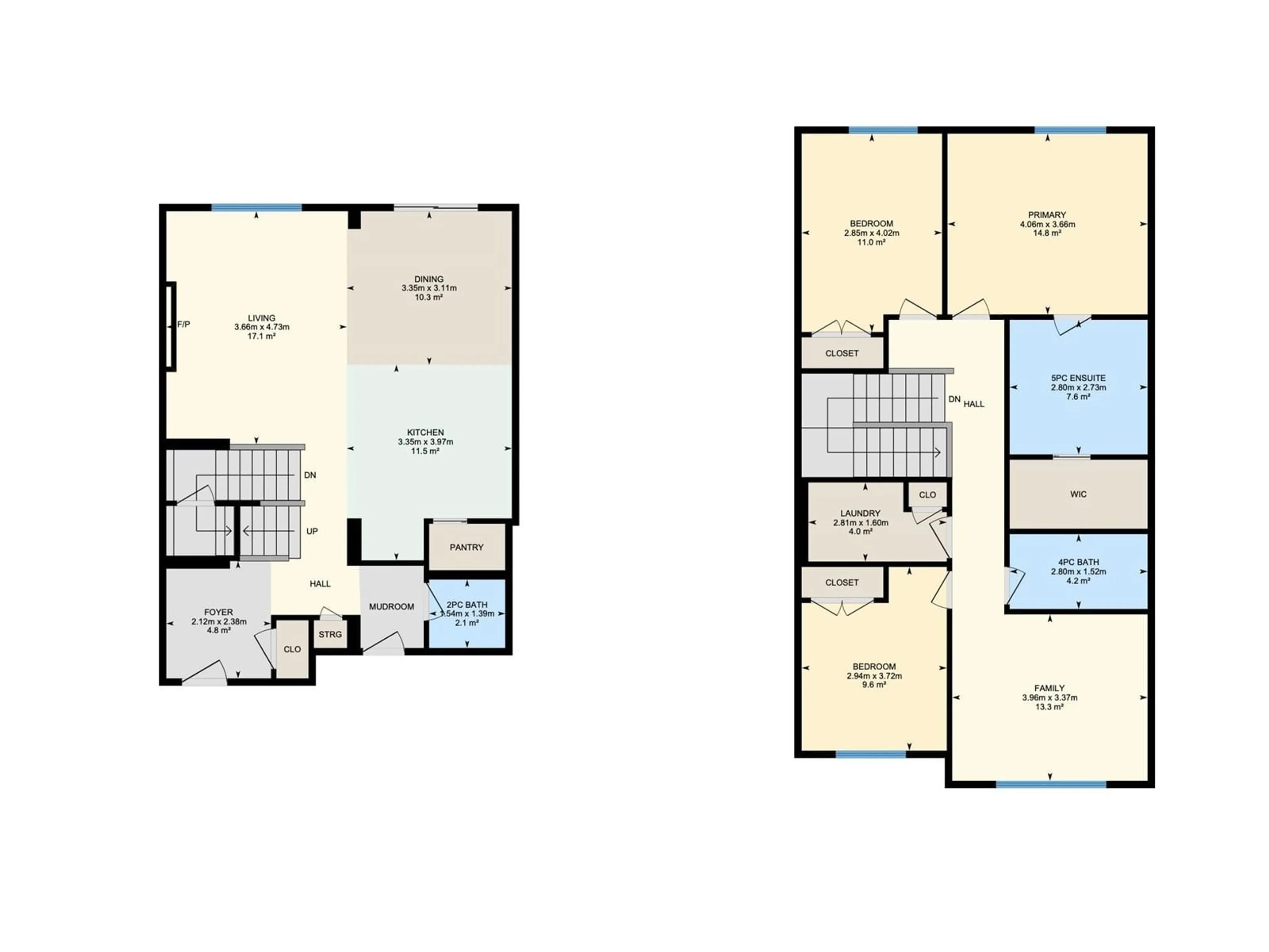 Floor plan for 142 SUMAC LN, Sherwood Park Alberta T8H1Z9