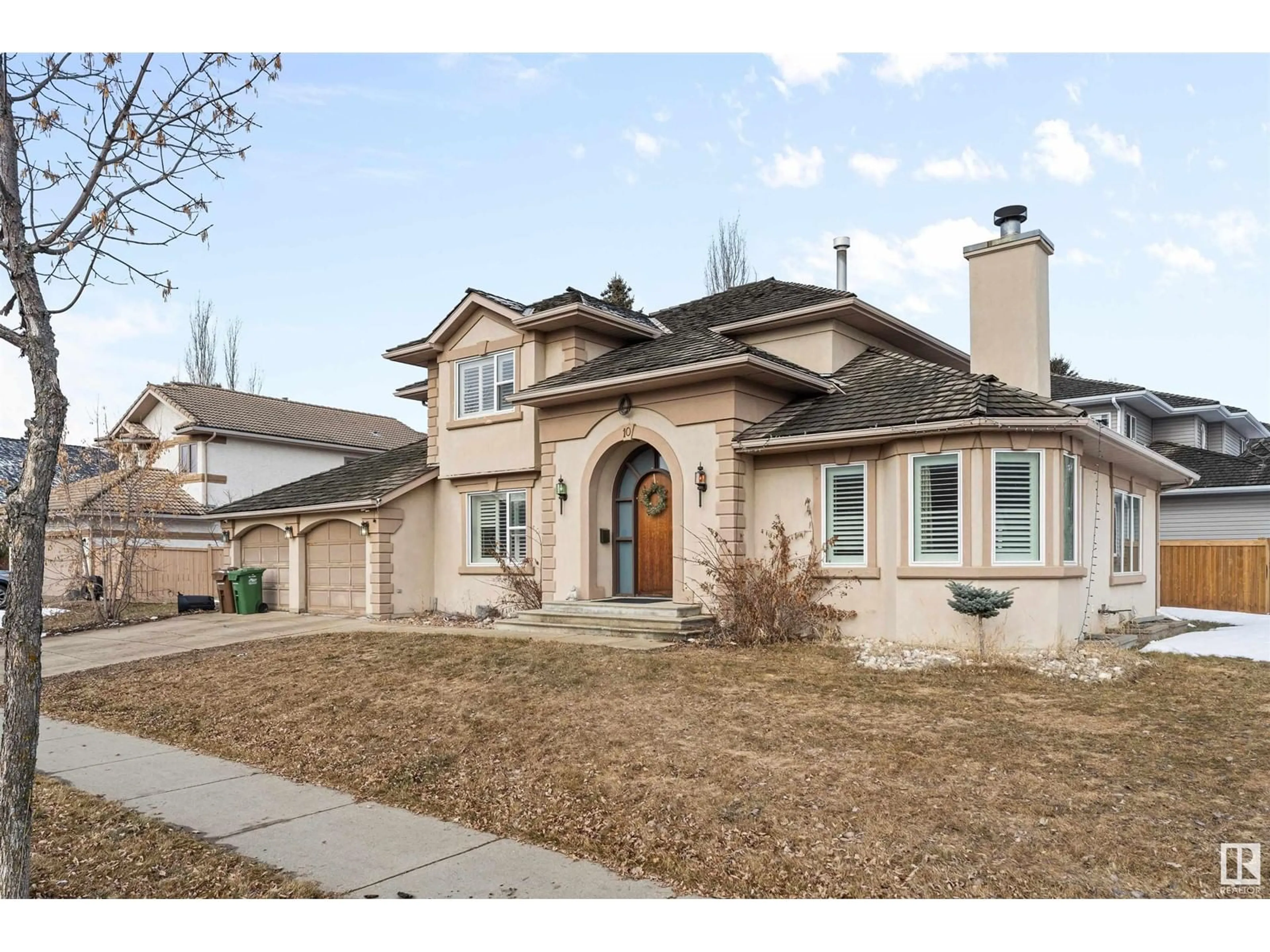 Home with brick exterior material, street for 10 ELDORADO DR, St. Albert Alberta T8N5T1