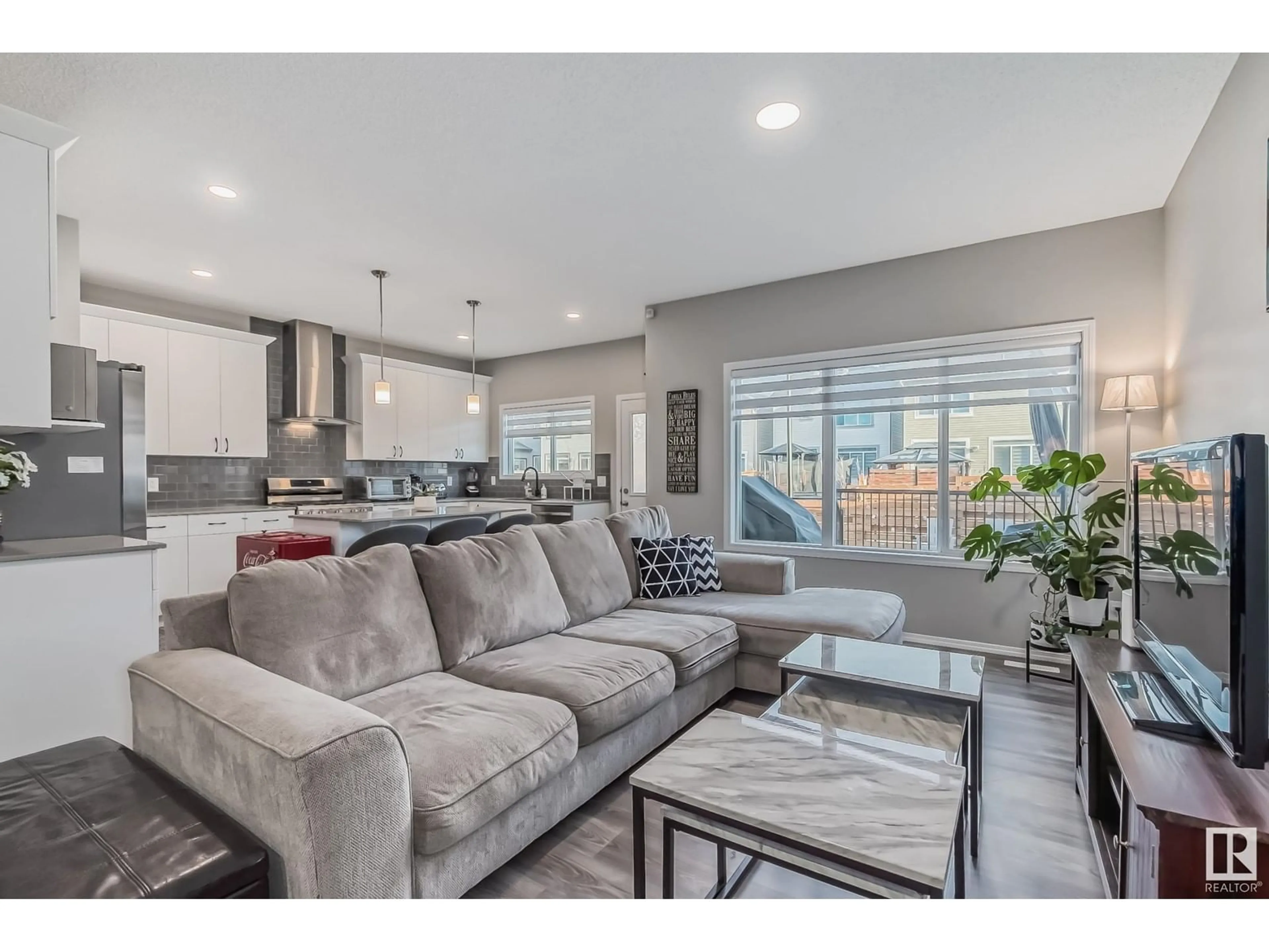 Living room with furniture, unknown for 5730 CAUTLEY CR, Edmonton Alberta T6W4X9