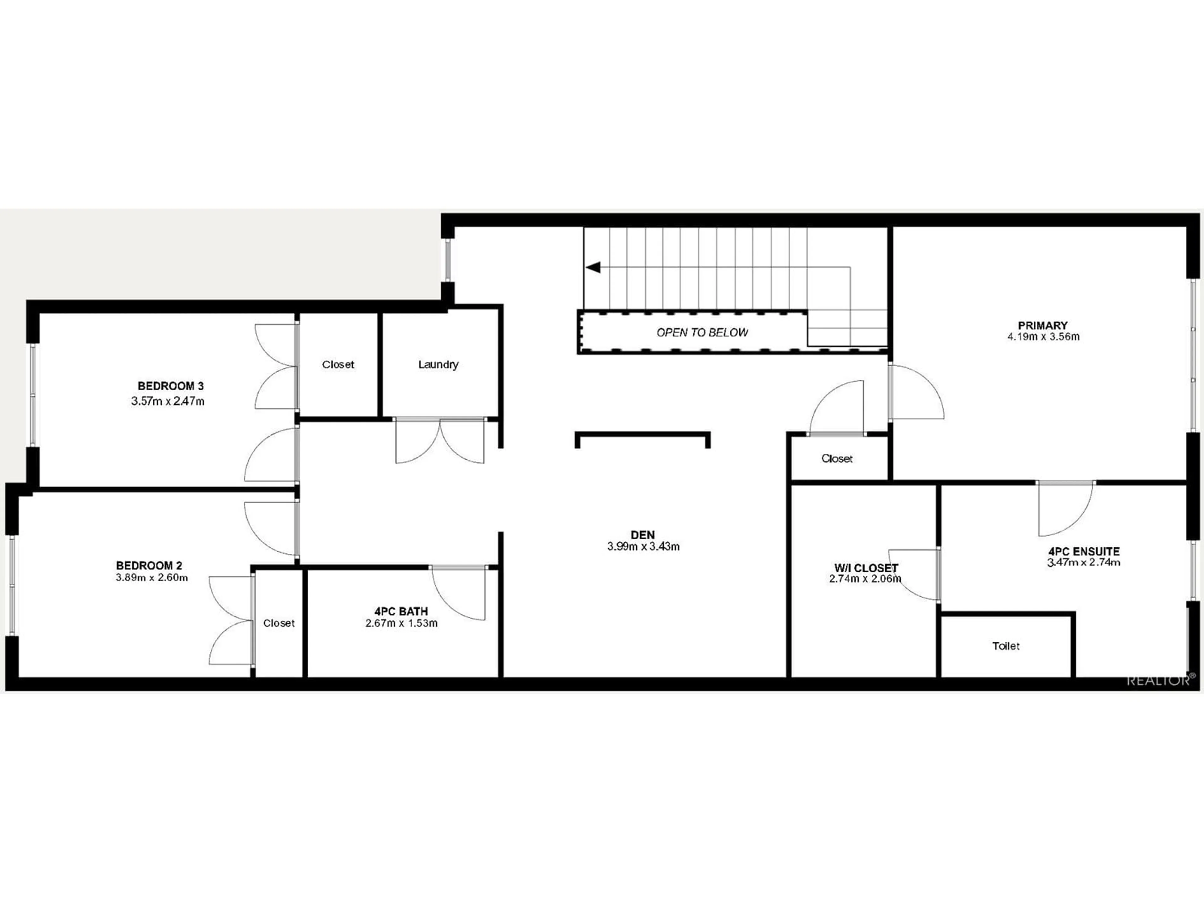 Floor plan for 1339 20 ST NW, Edmonton Alberta T6T2R7