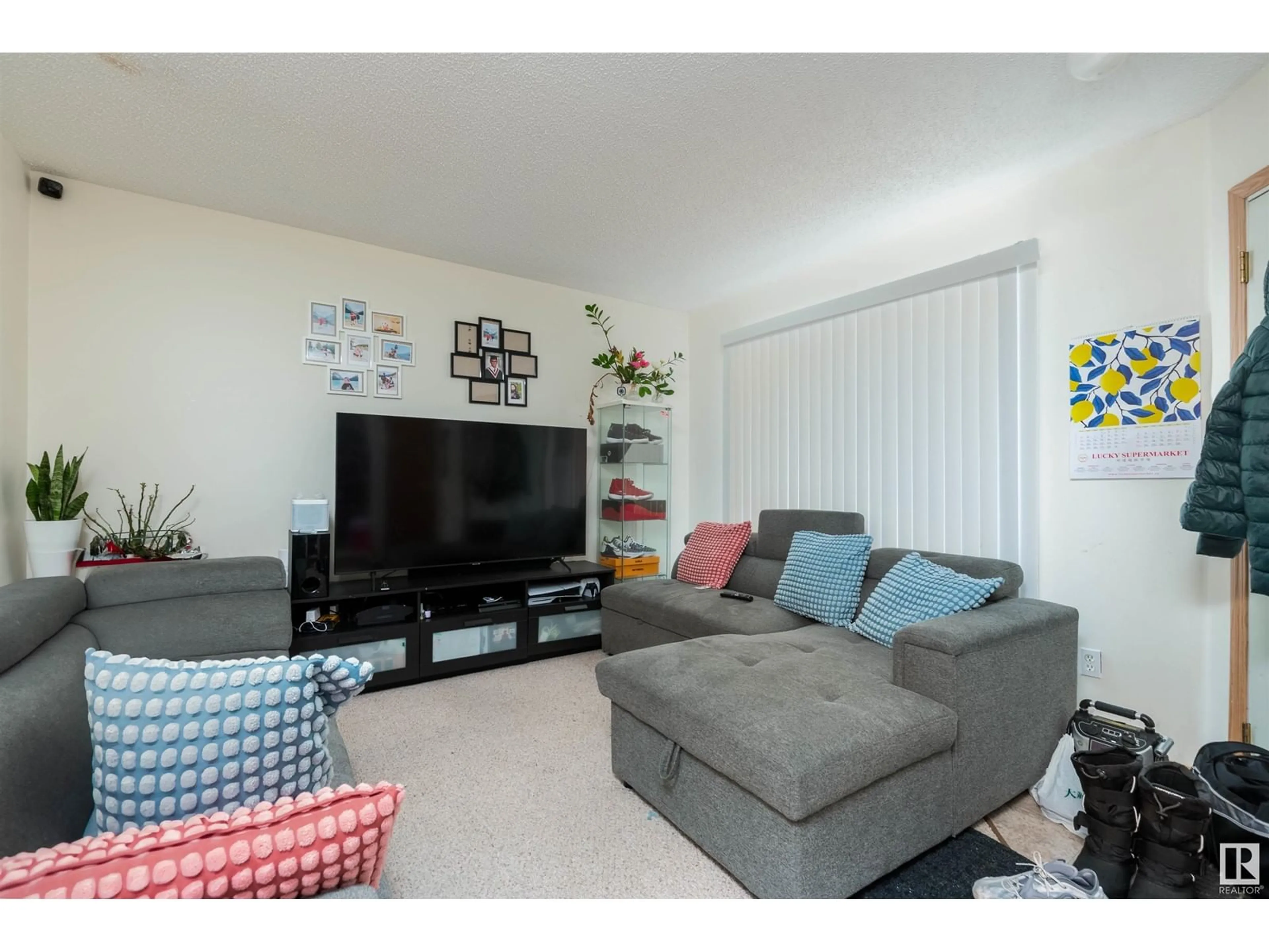 Living room with furniture, unknown for #706 610 KING ST, Spruce Grove Alberta T7X4J9