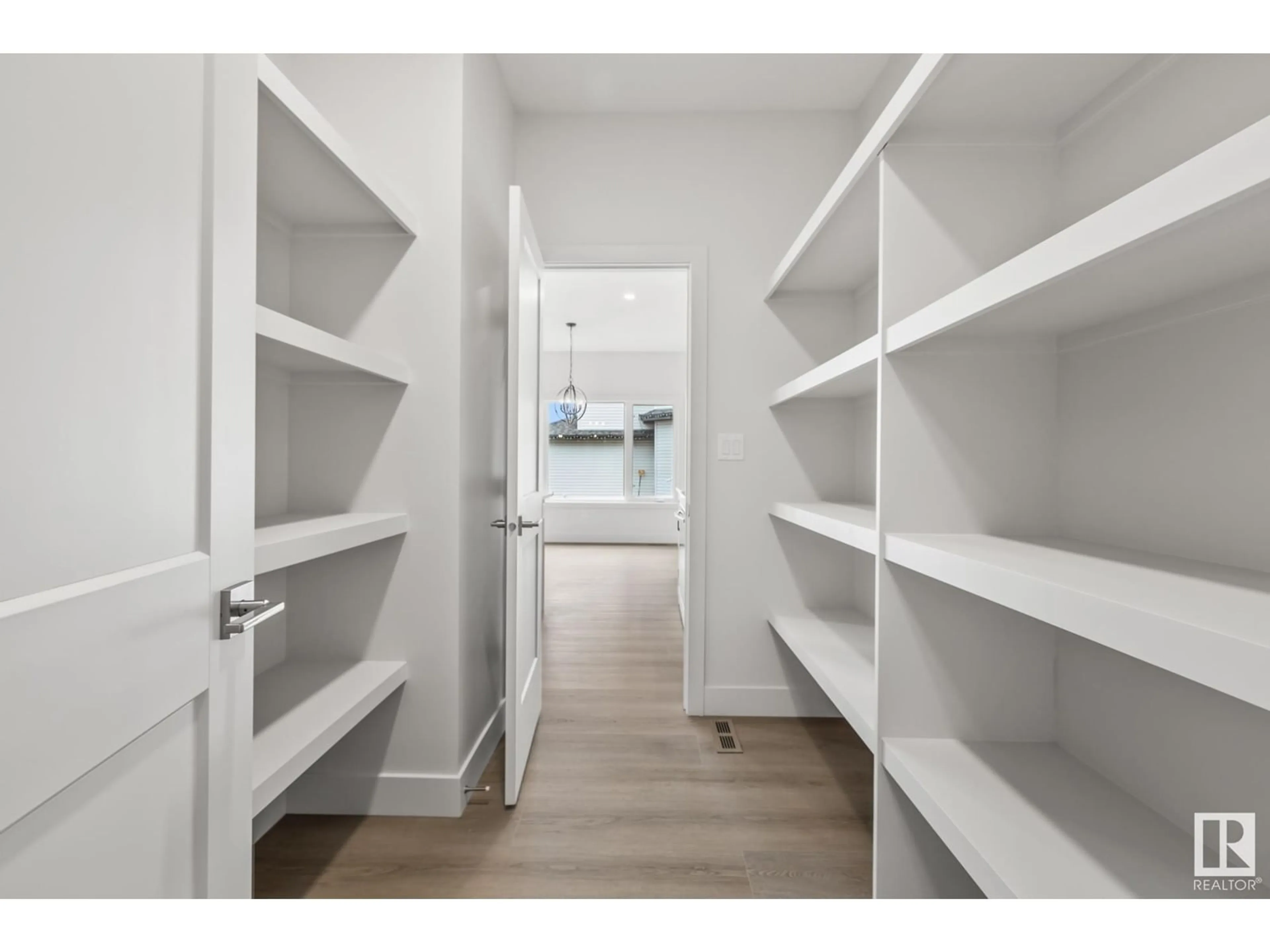 Storage room or clothes room or walk-in closet for 9641 89 STREET, Morinville Alberta T8R2N9