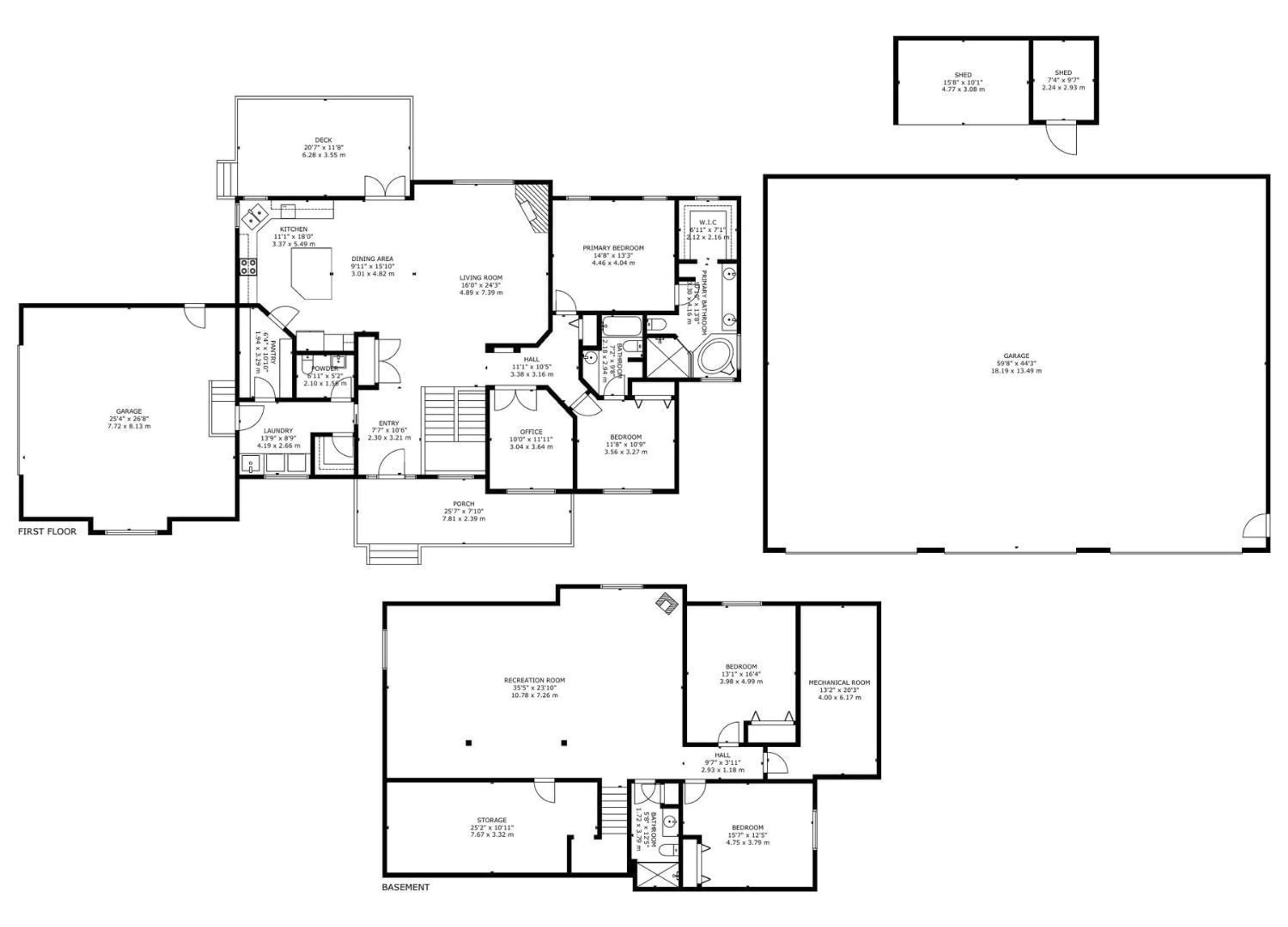 Floor plan for 51206A RGE ROAD 12, Rural Parkland County Alberta T7Y2B5