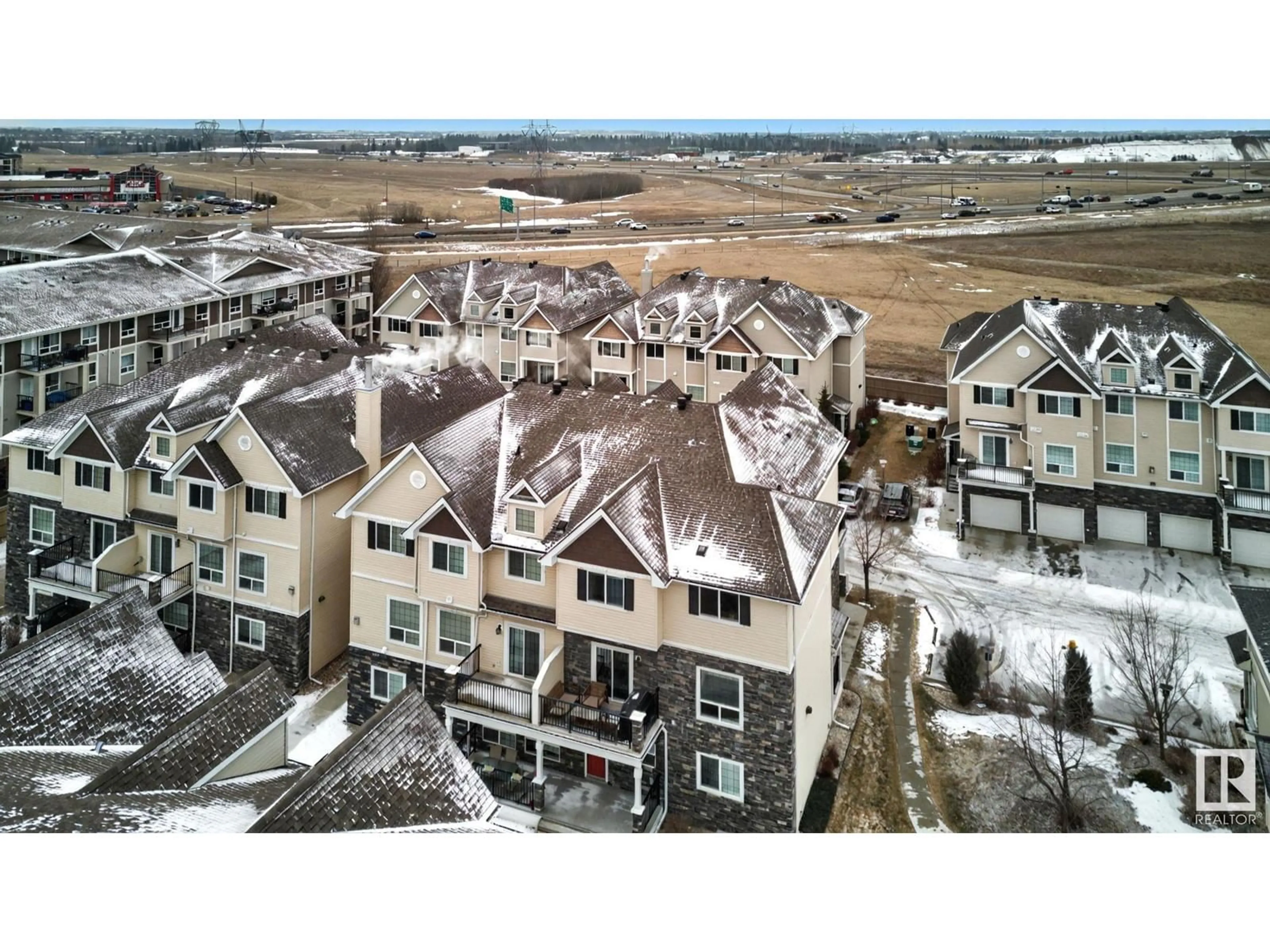 A pic from outside/outdoor area/front of a property/back of a property/a pic from drone, unknown for #92 7293 SOUTH TERWILLEGAR DR NW, Edmonton Alberta T6R0N5