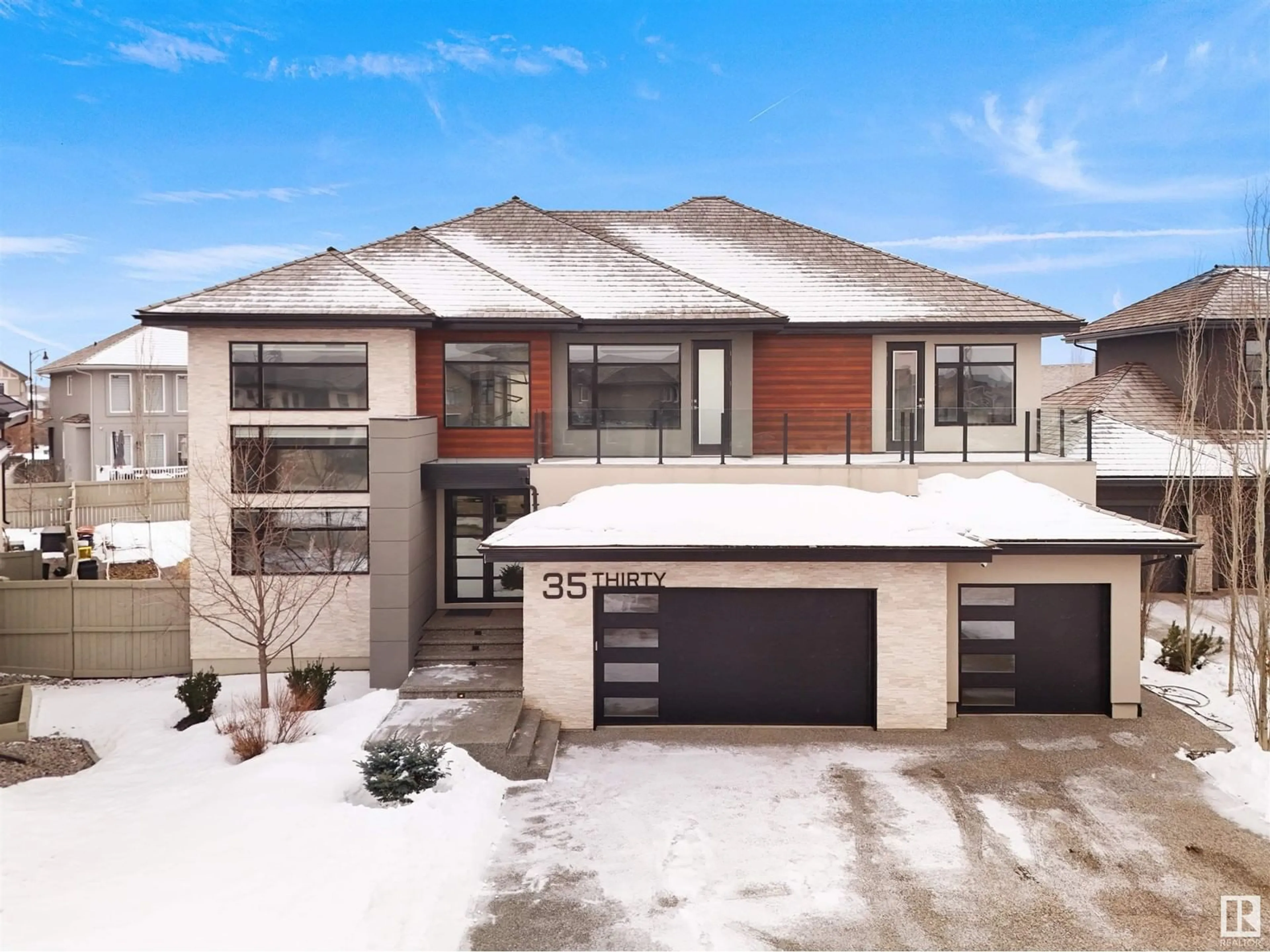 Home with brick exterior material, street for 3530 WATSON PT, Edmonton Alberta T6W2L2
