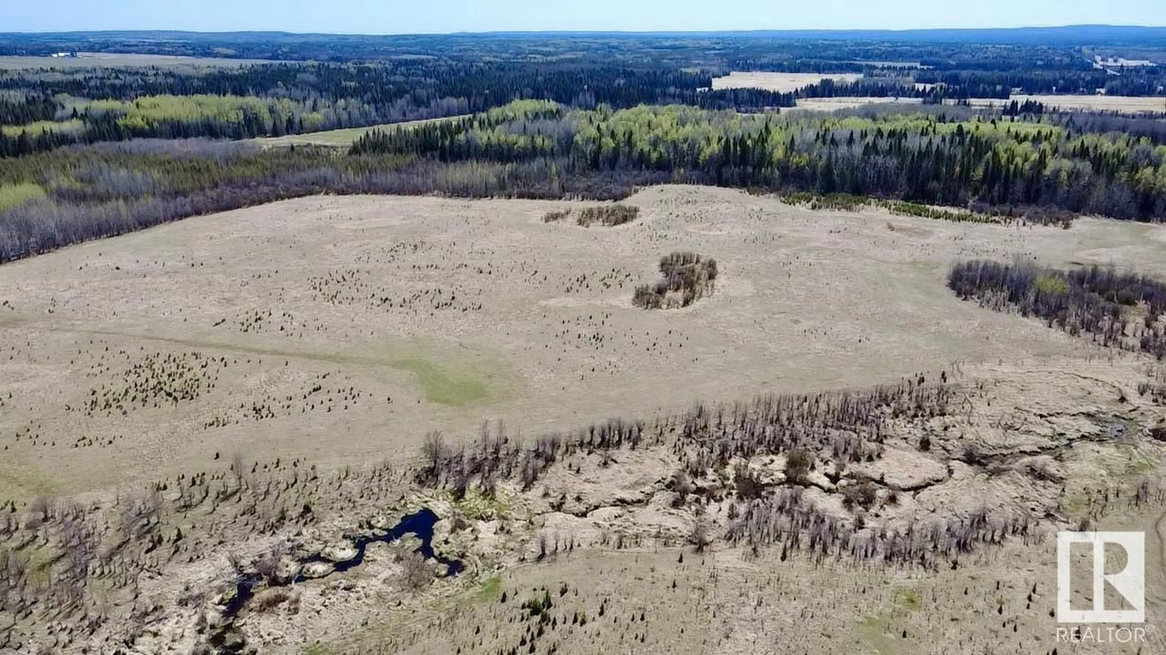 A pic from outside/outdoor area/front of a property/back of a property/a pic from drone, forest/trees view for 453035A RANGE ROAD 74, Rural Wetaskiwin County Alberta T0C0A0