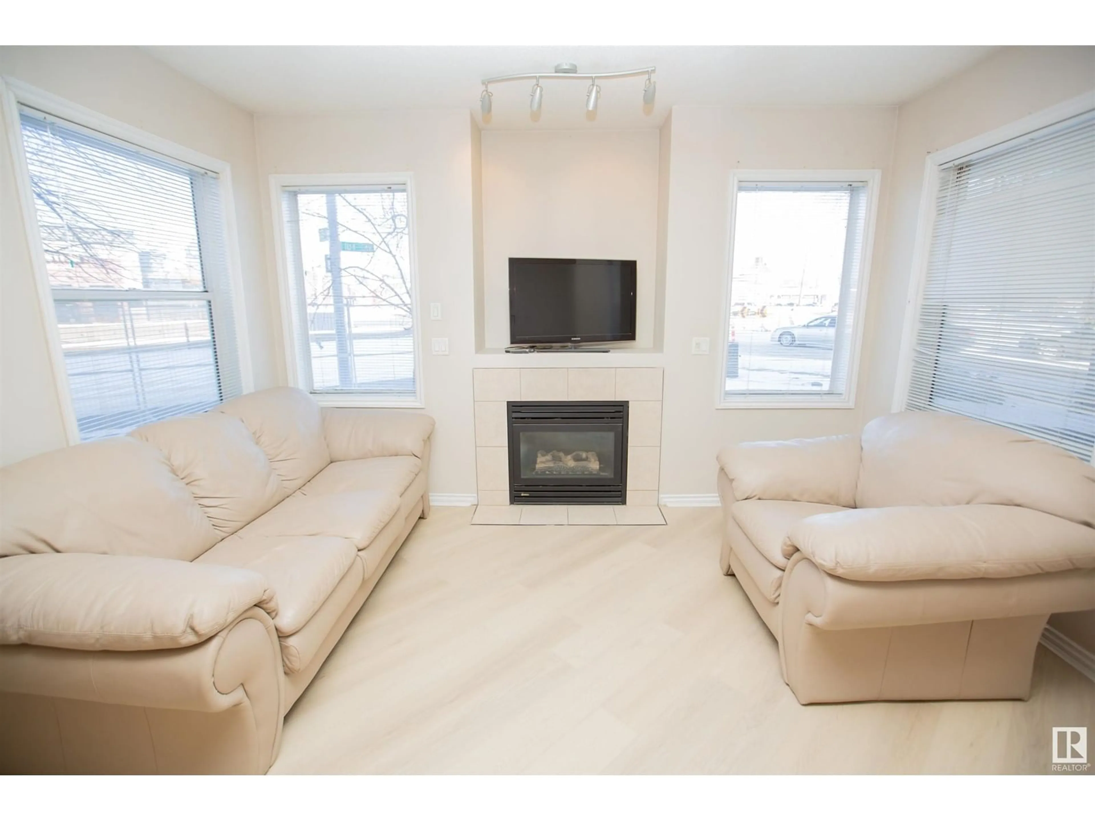Living room with furniture, unknown for #101 - 10346 117 ST, Edmonton Alberta T5K2Y7