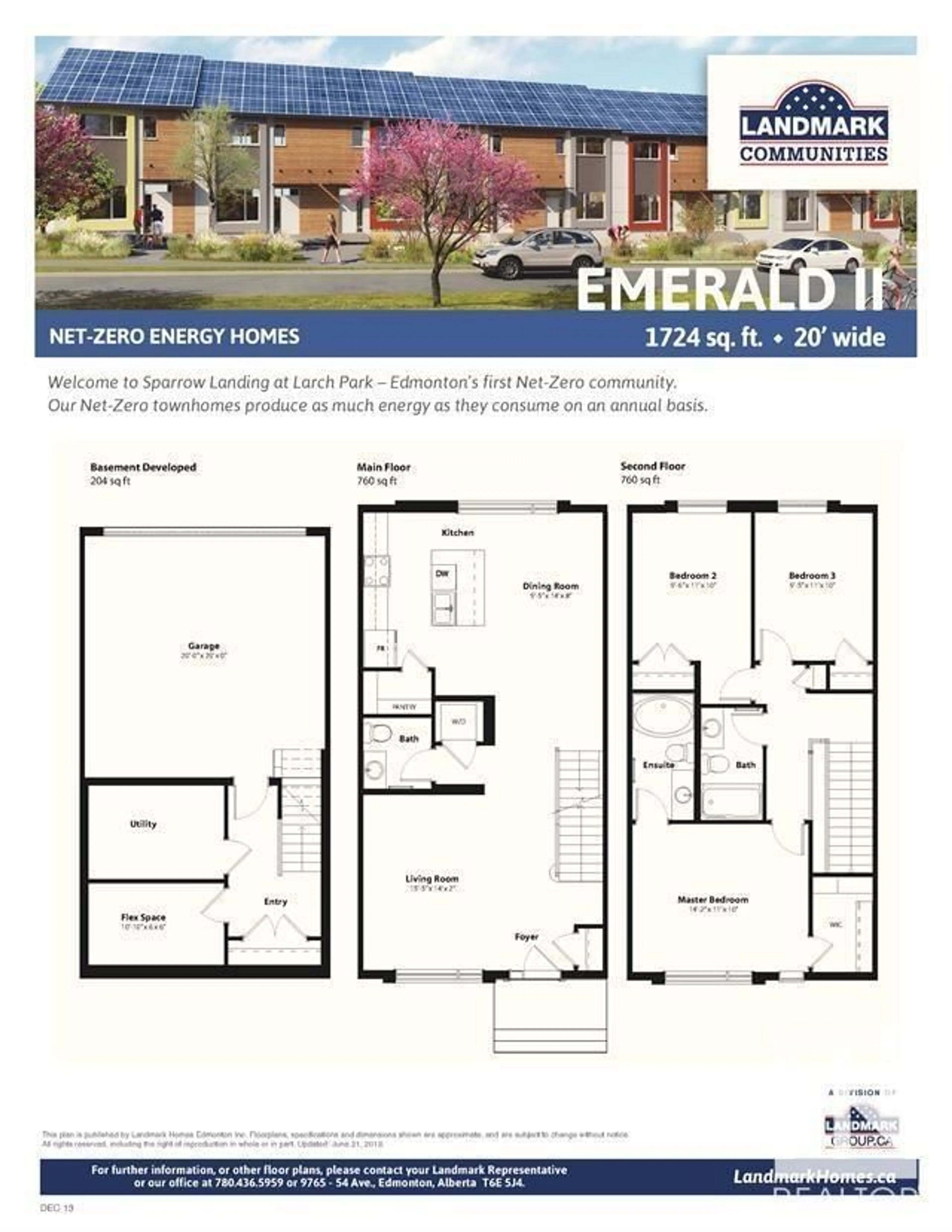 Floor plan for NW - 7506 MAY CM, Edmonton Alberta T6R0G9