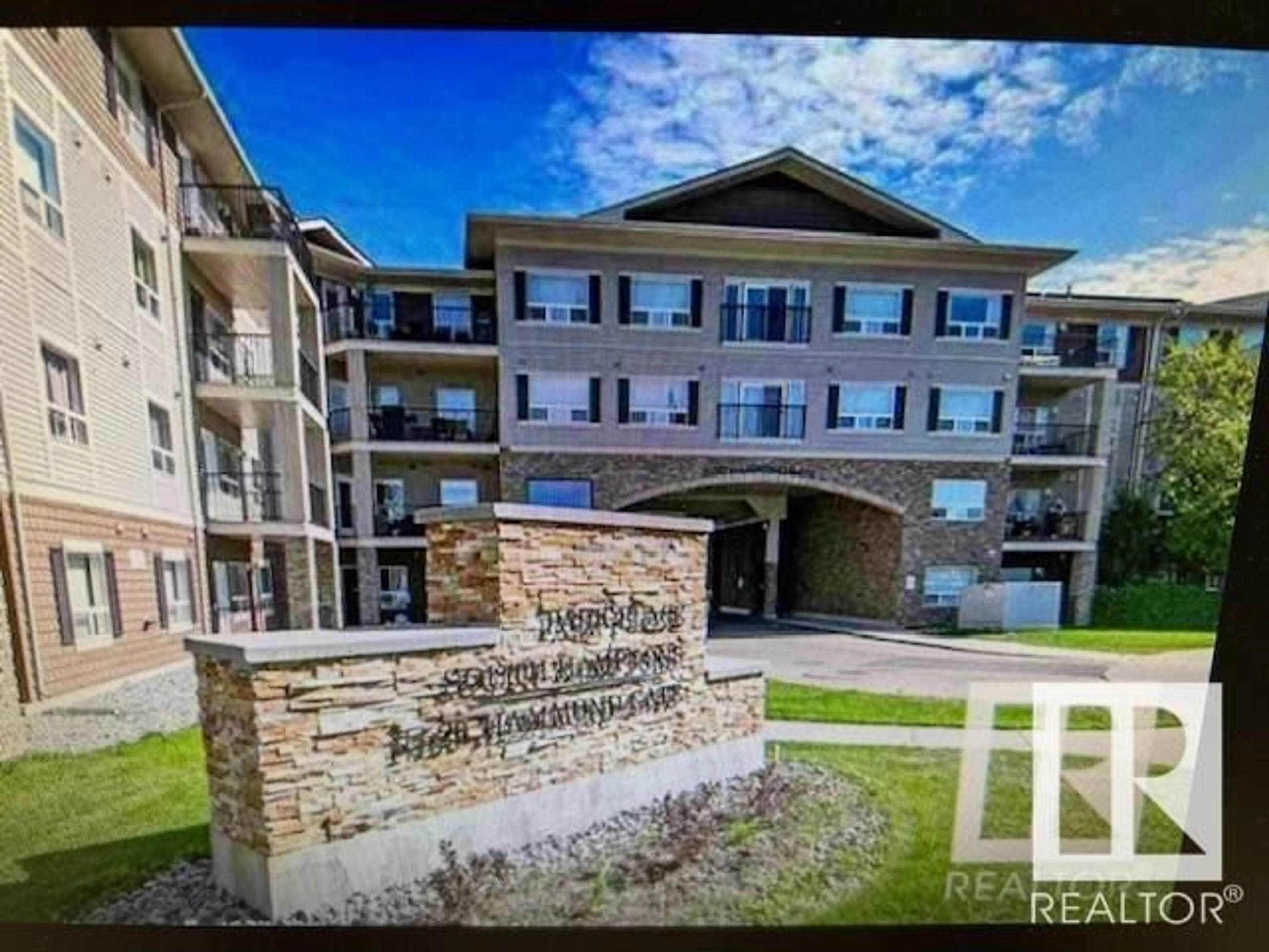 A pic from outside/outdoor area/front of a property/back of a property/a pic from drone, building for #143 - 1520 HAMMOND GATE, Edmonton Alberta T6M0J4