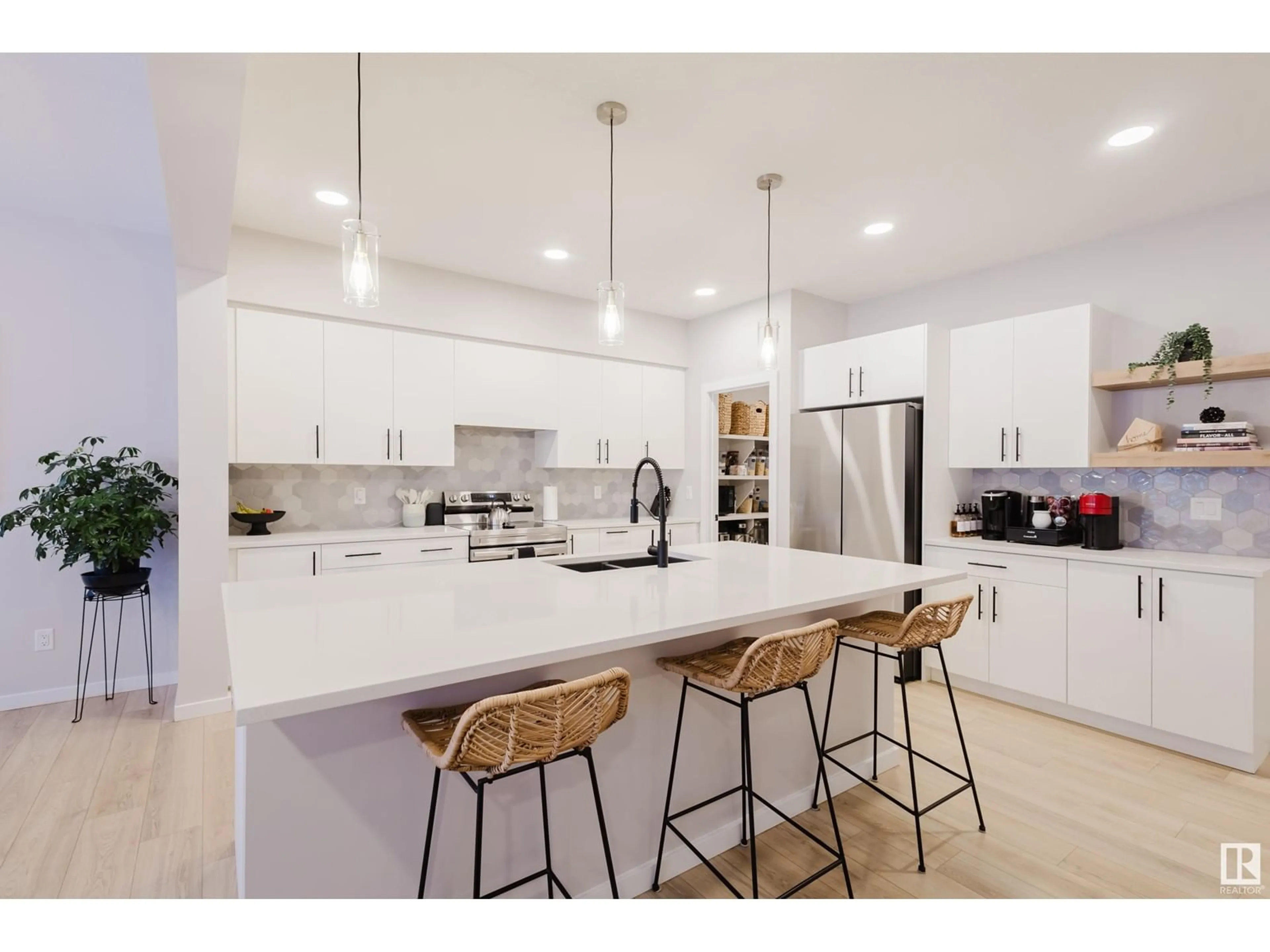 Open concept kitchen, unknown for 103 STILES BN, Leduc Alberta T9E1N8