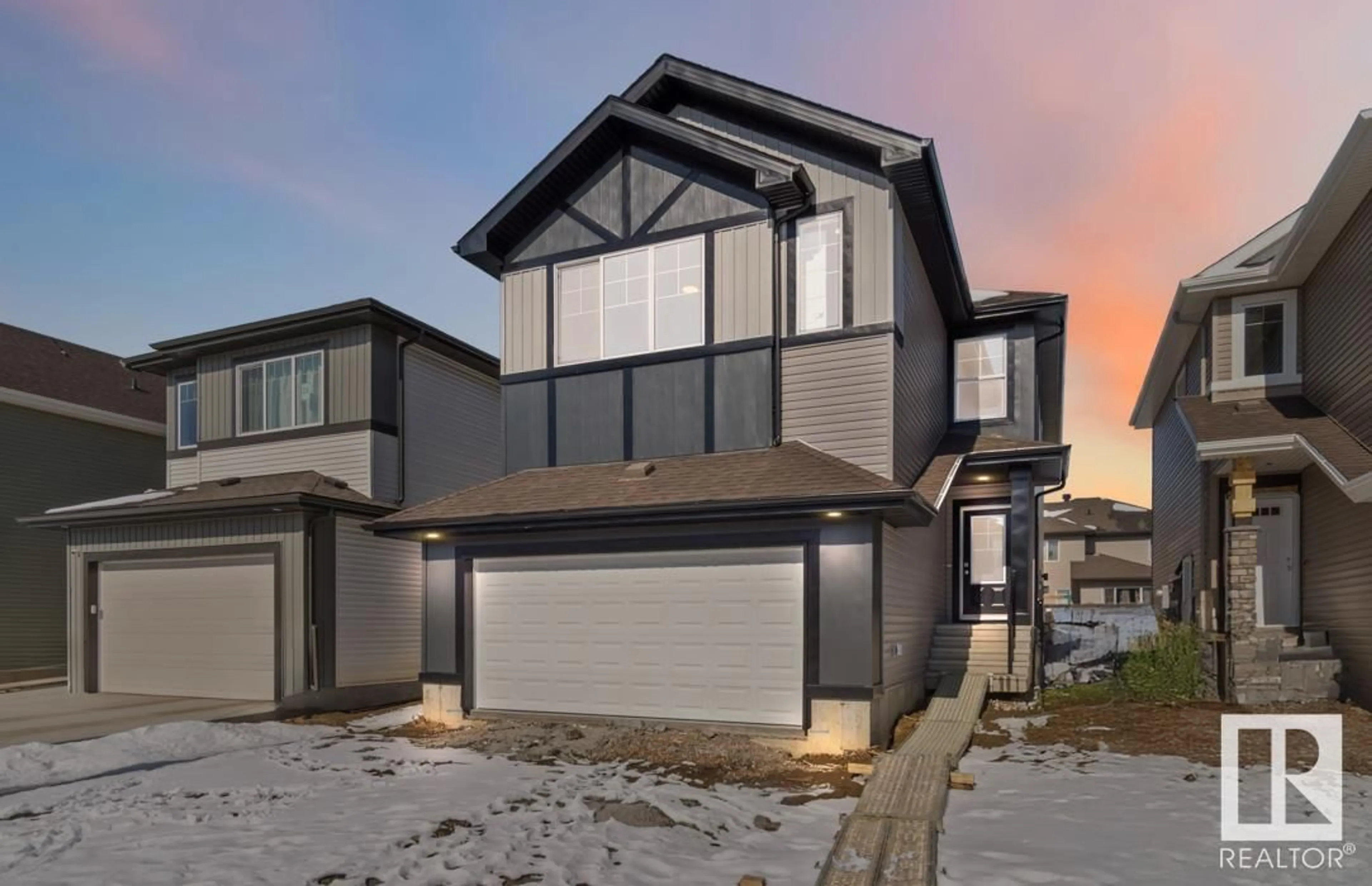 Home with vinyl exterior material, street for 20 SPRINGBROOK WD, Spruce Grove Alberta T7X2W5