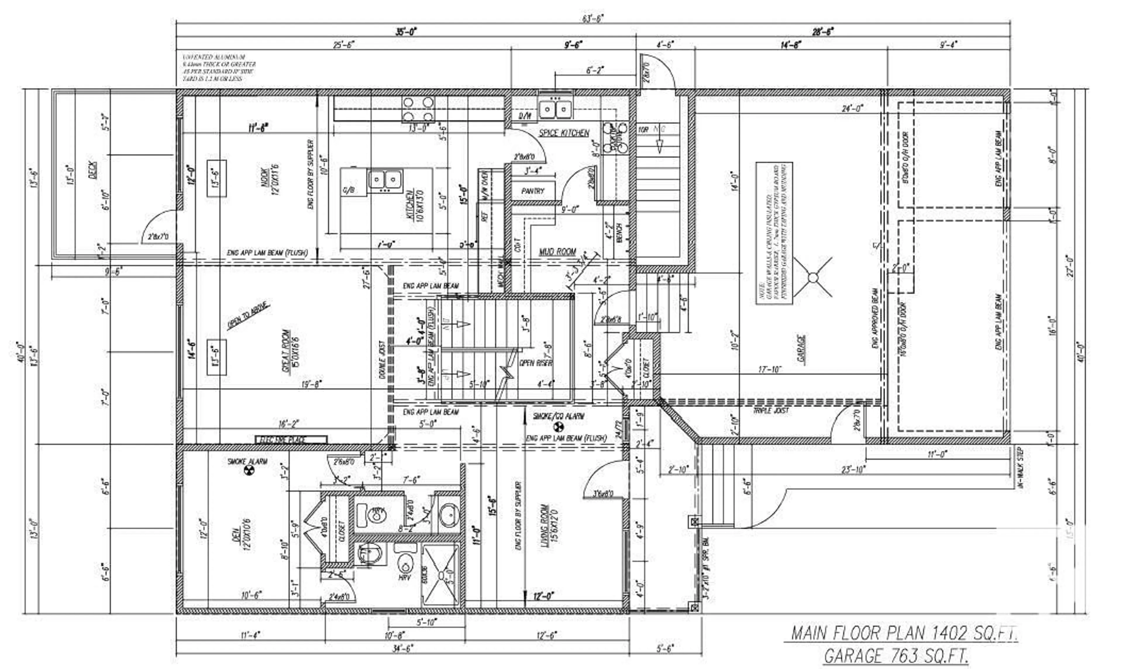 Floor plan for NW - 619 FRASER VISTA VS, Edmonton Alberta T5Y0V4