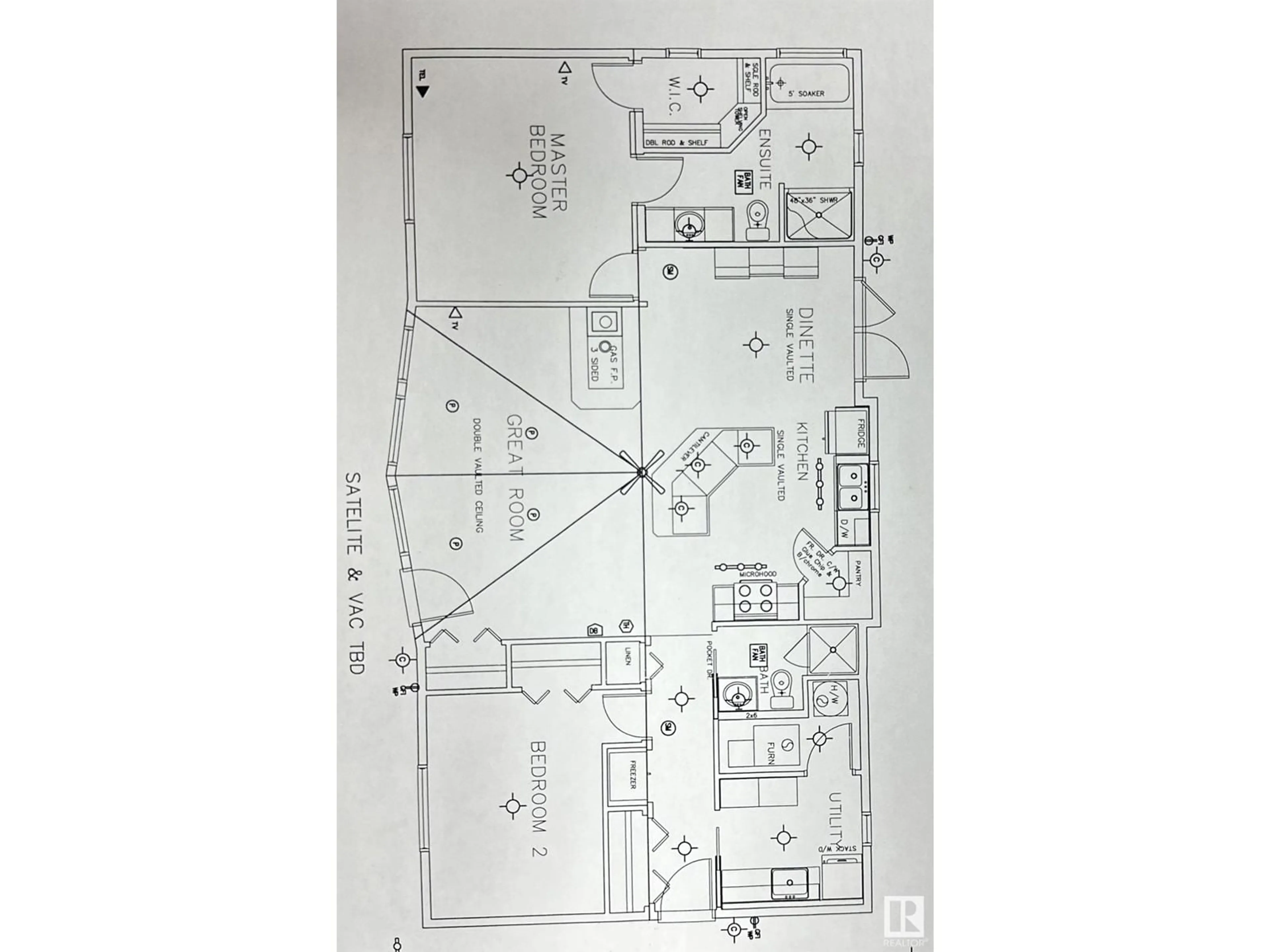 Floor plan for 131 - 5515 TWP 494, Rural Brazeau County Alberta T0C1W0