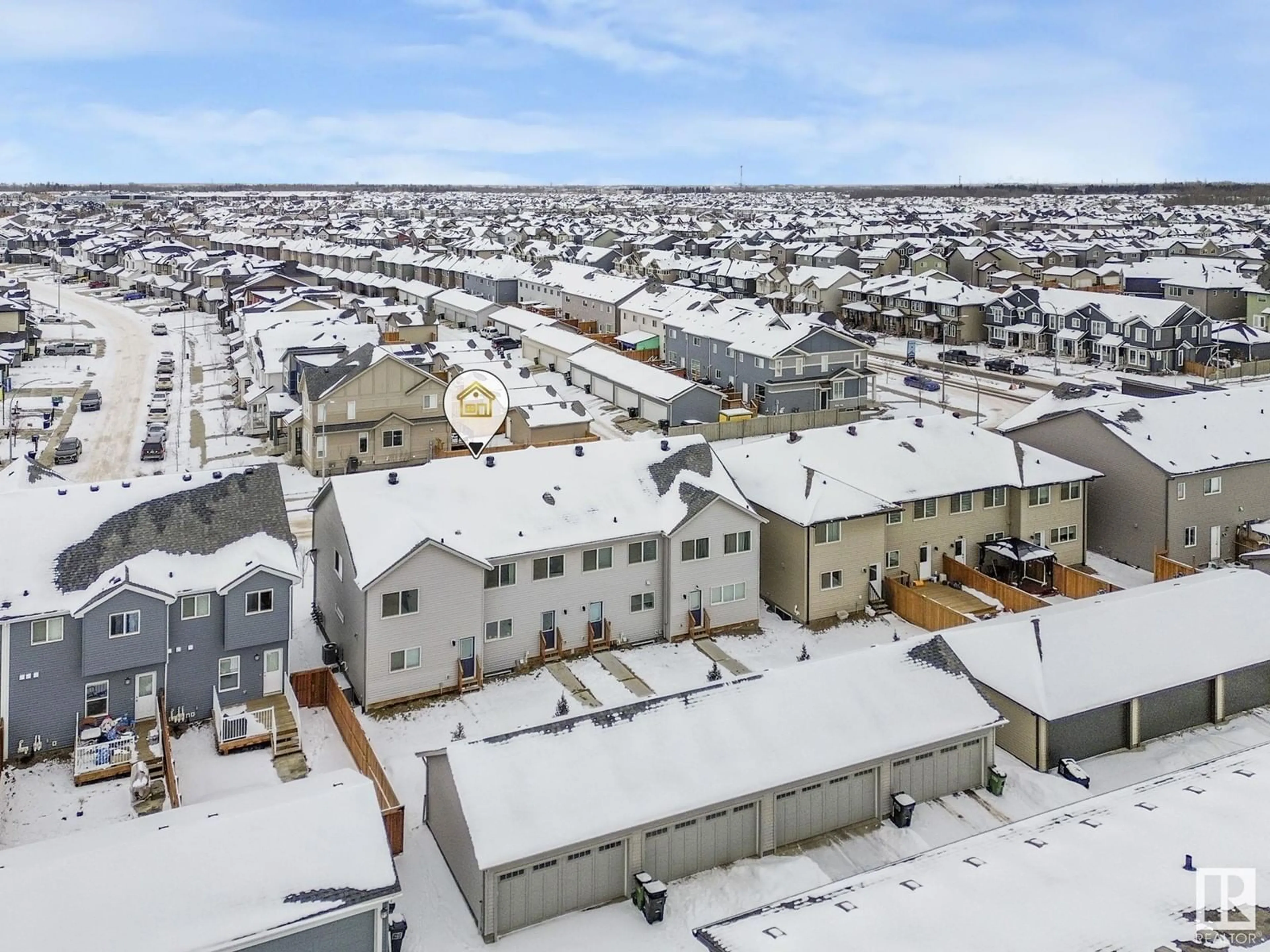 A pic from outside/outdoor area/front of a property/back of a property/a pic from drone, unknown for 22523 93 AV, Edmonton Alberta T5T7K2
