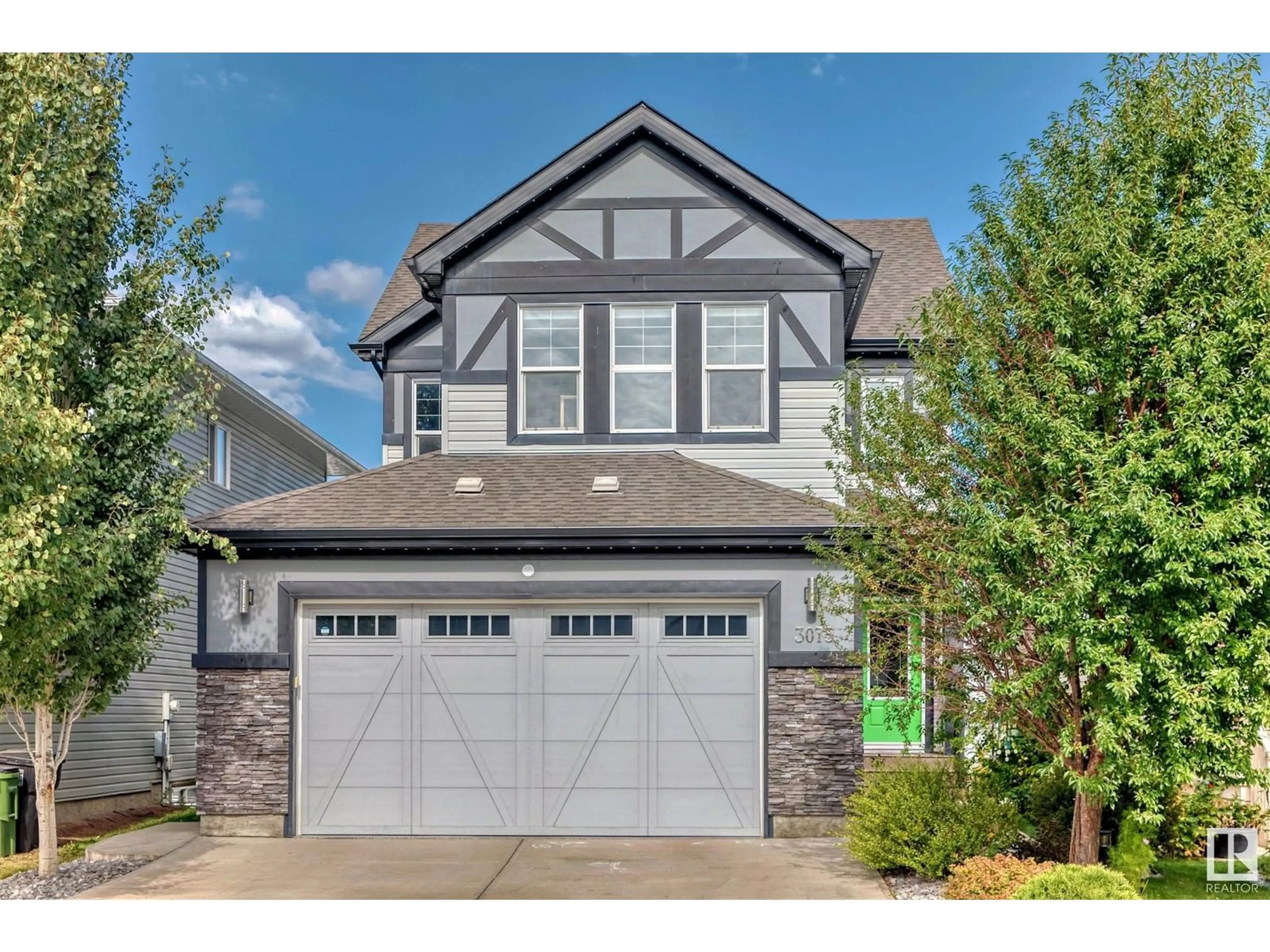 Home with vinyl exterior material, street for 3075 CARPENTER LANDING LD, Edmonton Alberta T6W2Y9