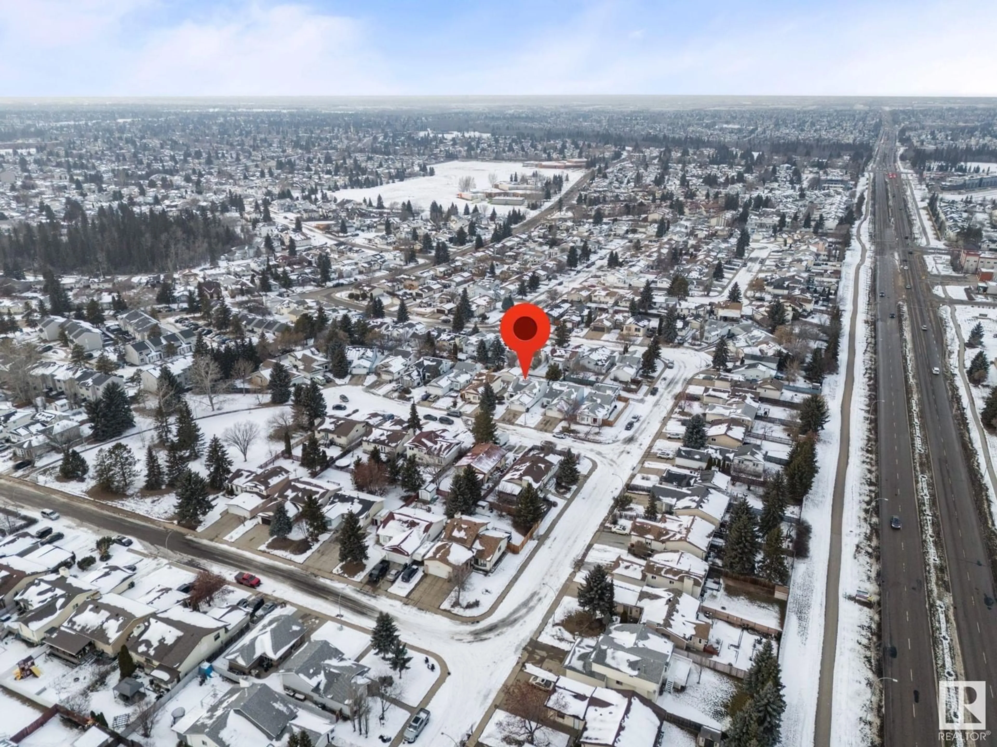 Picture of a map for NW - 2544 35 ST, Edmonton Alberta T6L4G3