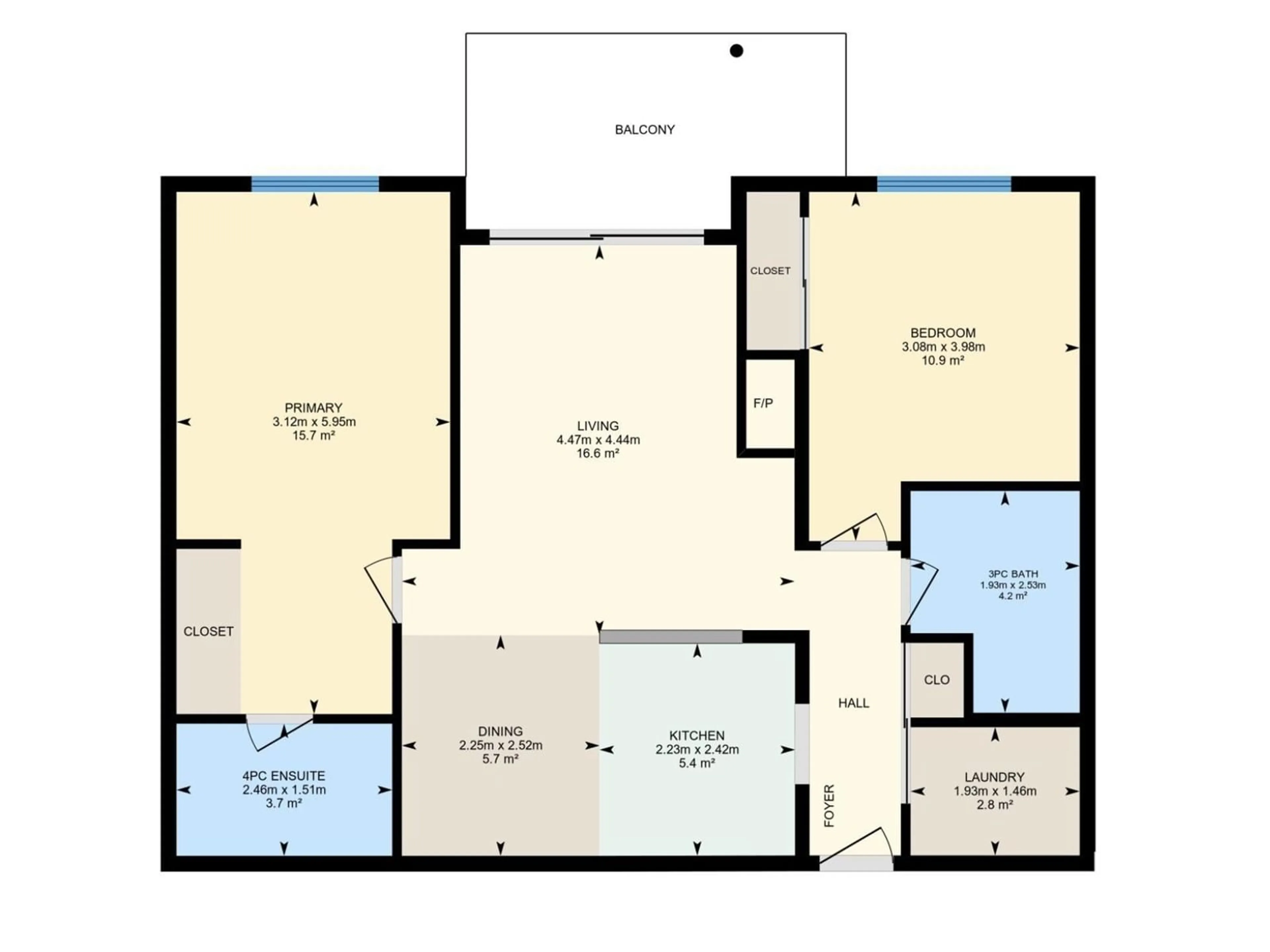 Floor plan for #304 - 17003 67 AV, Edmonton Alberta T5T6Y5