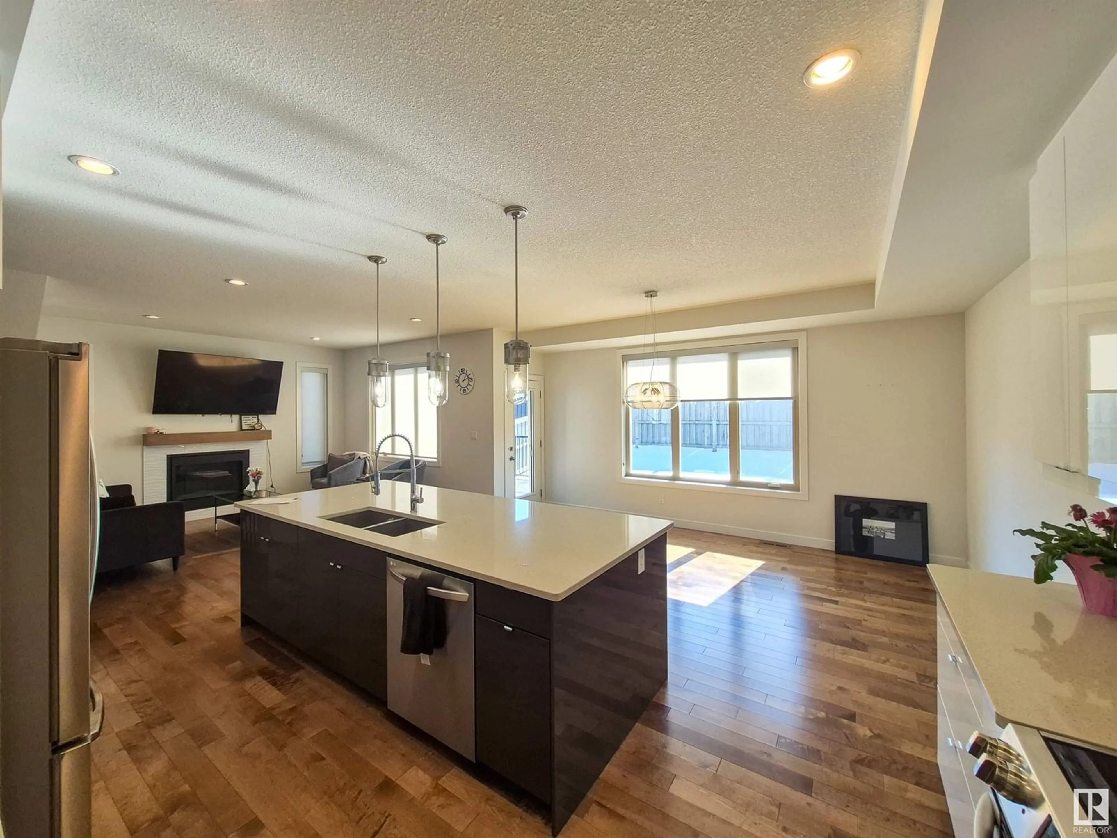Open concept kitchen, unknown for SW - 17347 11 AV, Edmonton Alberta T6W1Z6