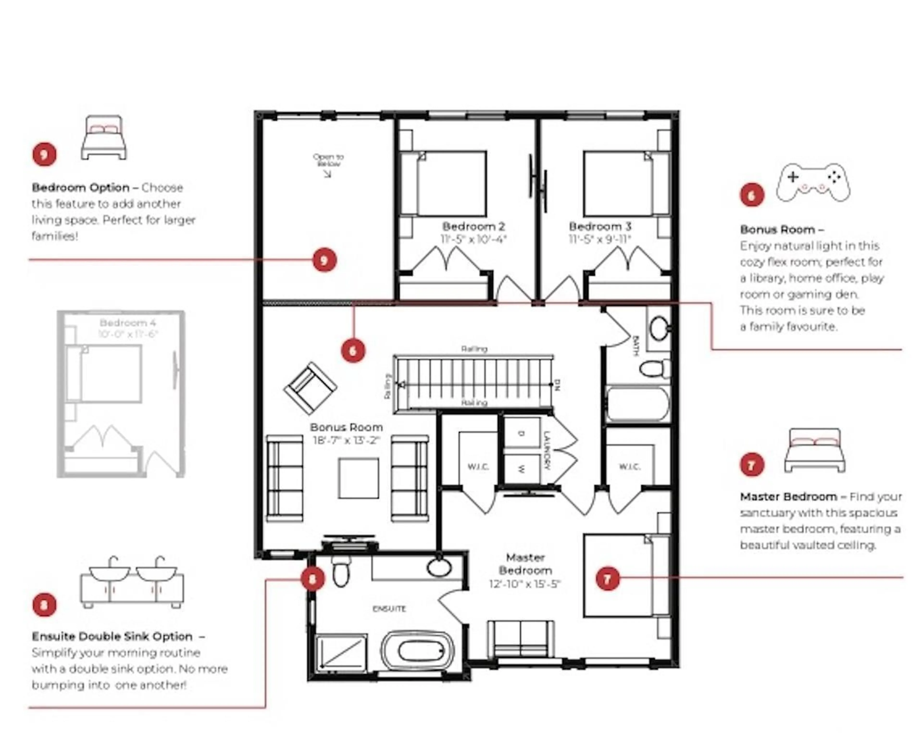 Floor plan for SW - 5811 KOOTOOK LI, Edmonton Alberta T6W4Z6