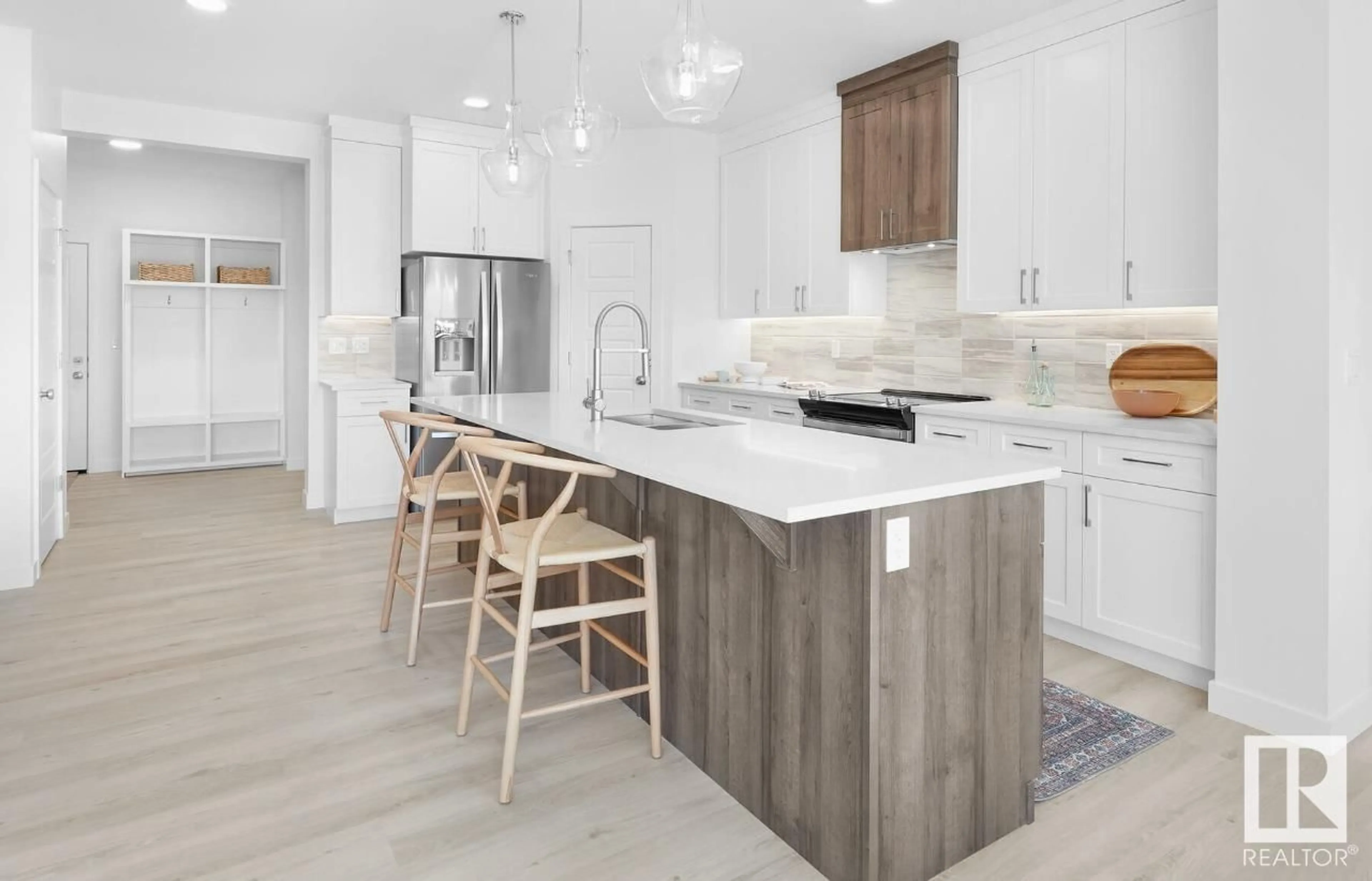 Open concept kitchen, unknown for 22615 90 AV, Edmonton Alberta T5T6Z9