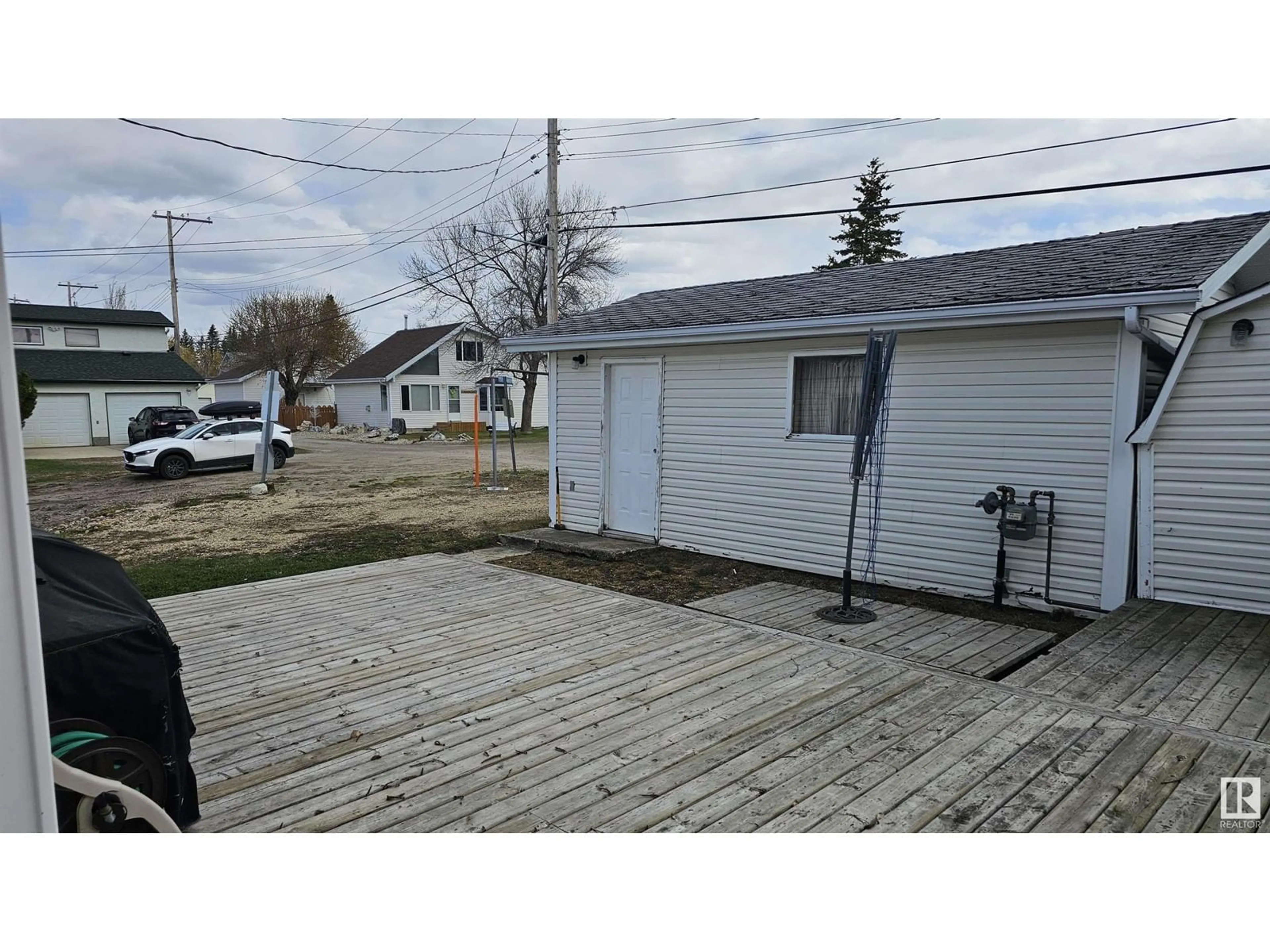 A pic from outside/outdoor area/front of a property/back of a property/a pic from drone, street for 5403 51 AV, Rural Lac Ste. Anne County Alberta T0E0A0