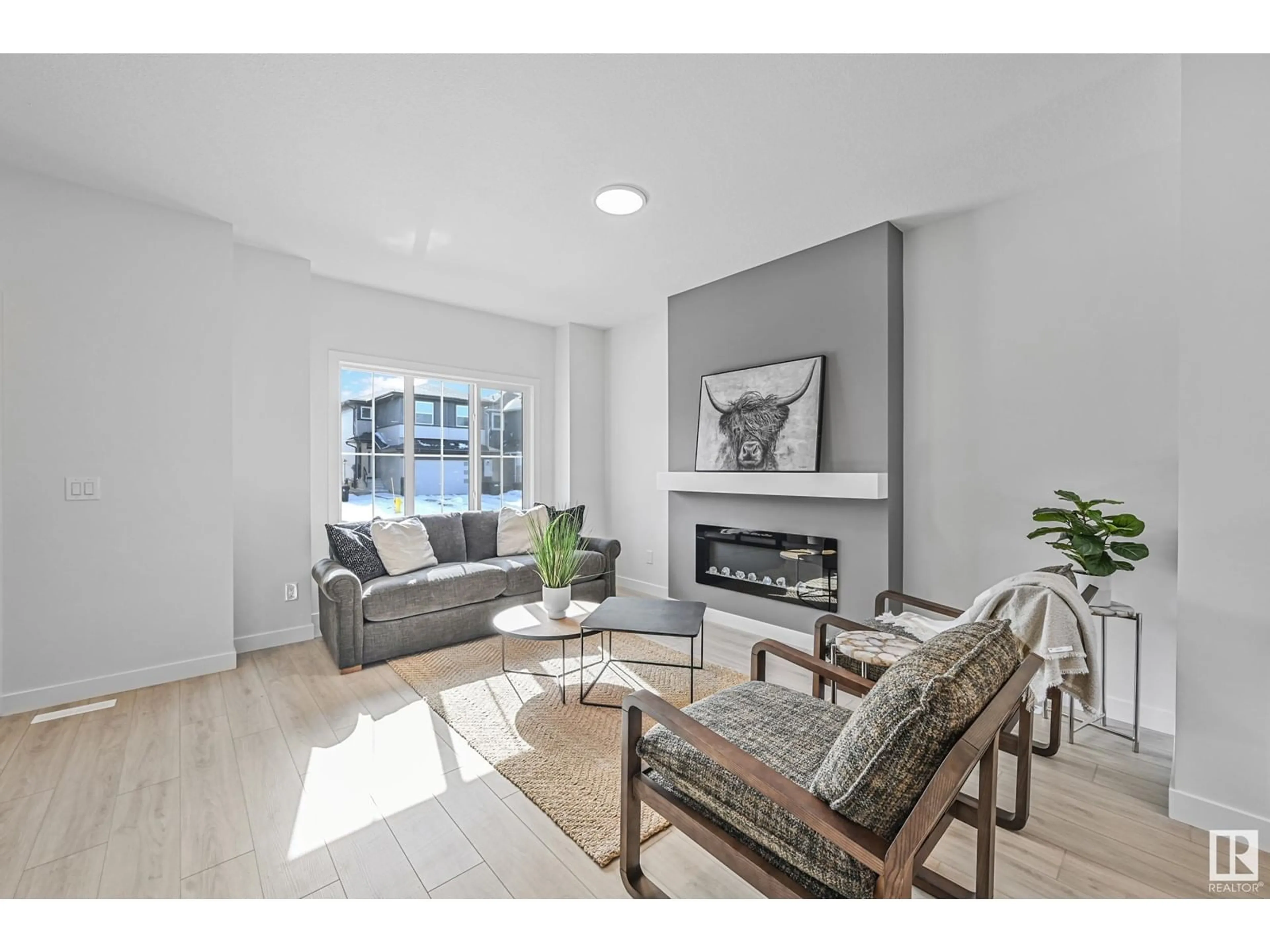 Living room with furniture, unknown for 56 PENN PL, Spruce Grove Alberta T7X2W6