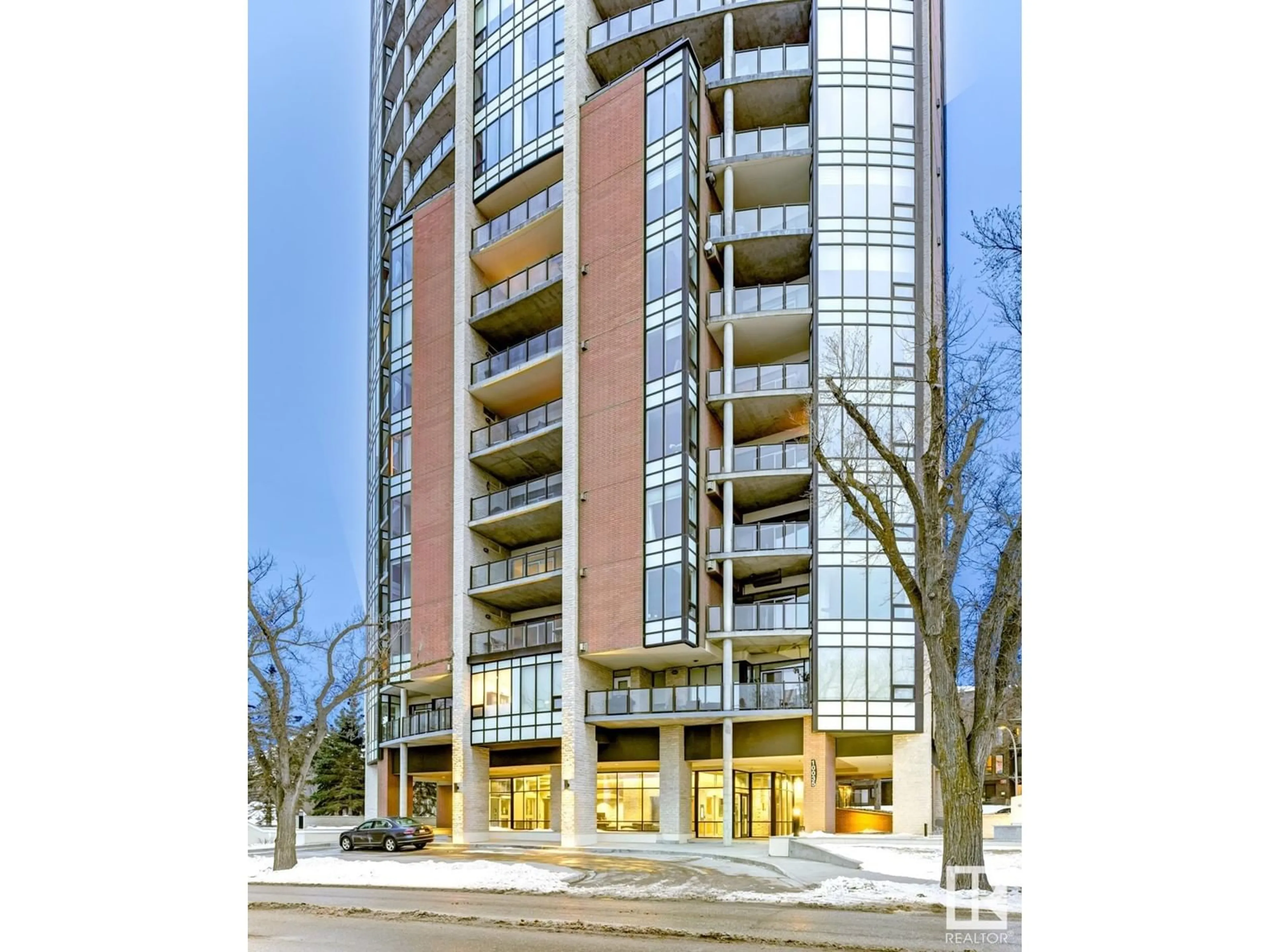 A pic from outside/outdoor area/front of a property/back of a property/a pic from drone, city buildings view from balcony for 1900 SASKATCHEWAN DR, Edmonton Alberta T6E4R4