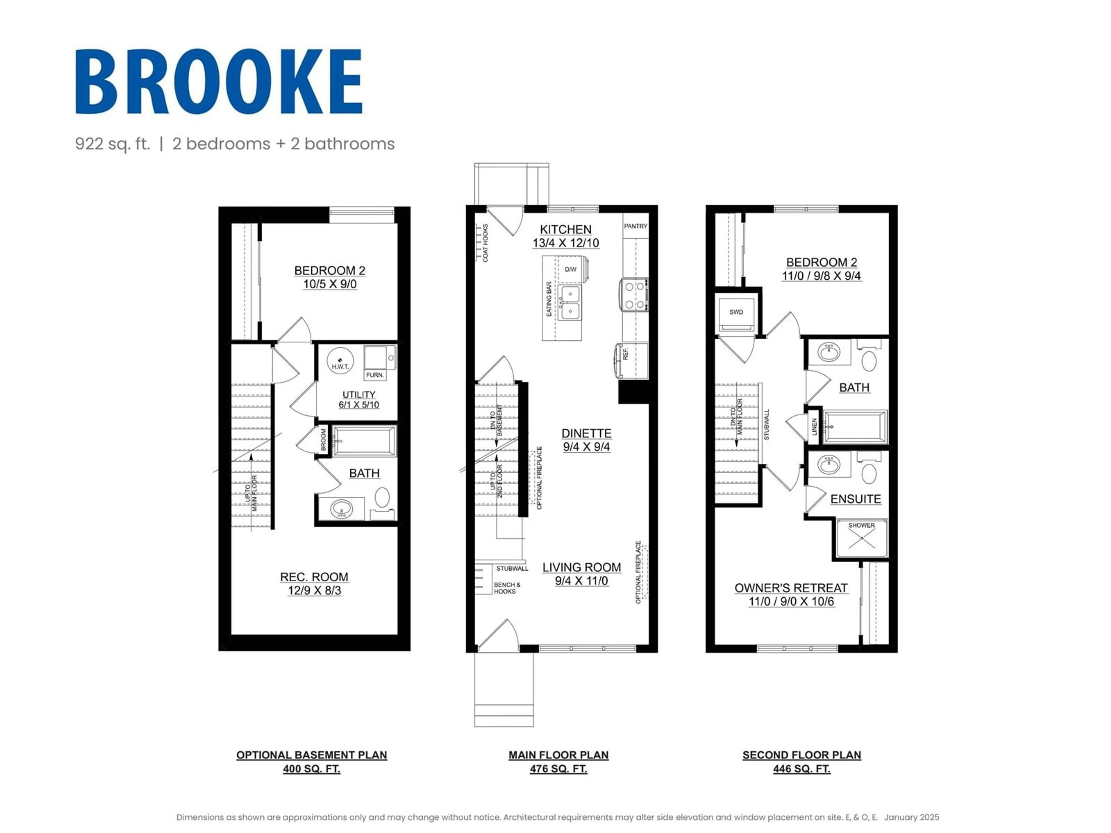 Floor plan for NW - 2043 210 ST, Edmonton Alberta T6M3H6