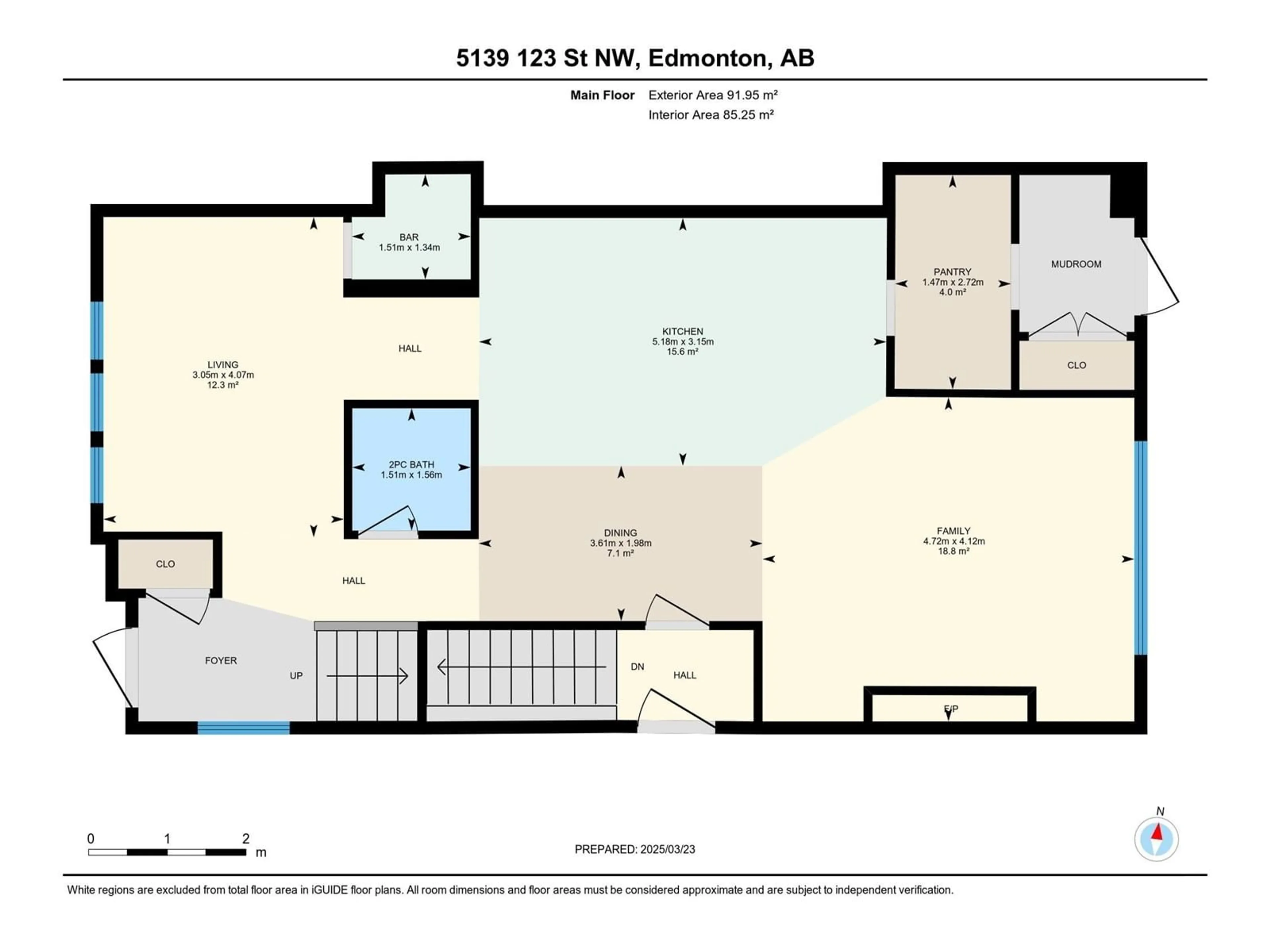 Floor plan for 5139 123 STREET, Edmonton Alberta T6H3S9