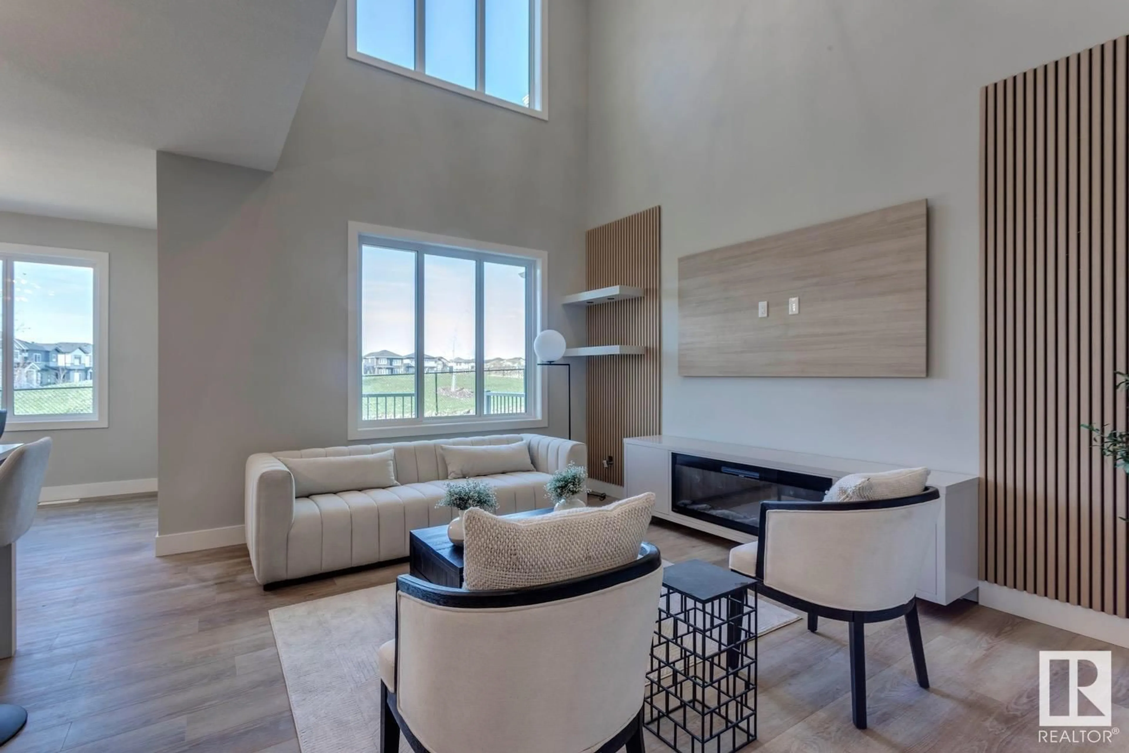 Living room with furniture, unknown for 3614 TRIOMPHE BV, Beaumont Alberta T4X3A7