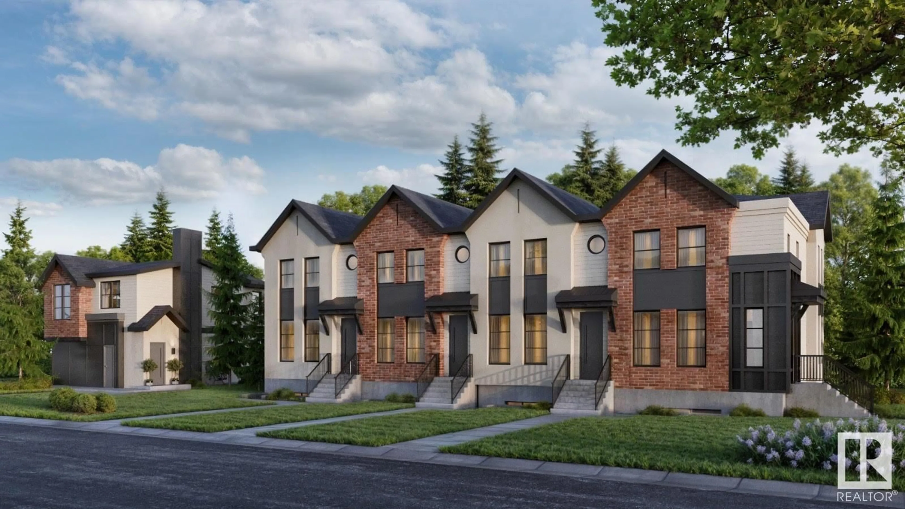 Home with brick exterior material, street for NW - 10545 150 ST, Edmonton Alberta T5P1P9