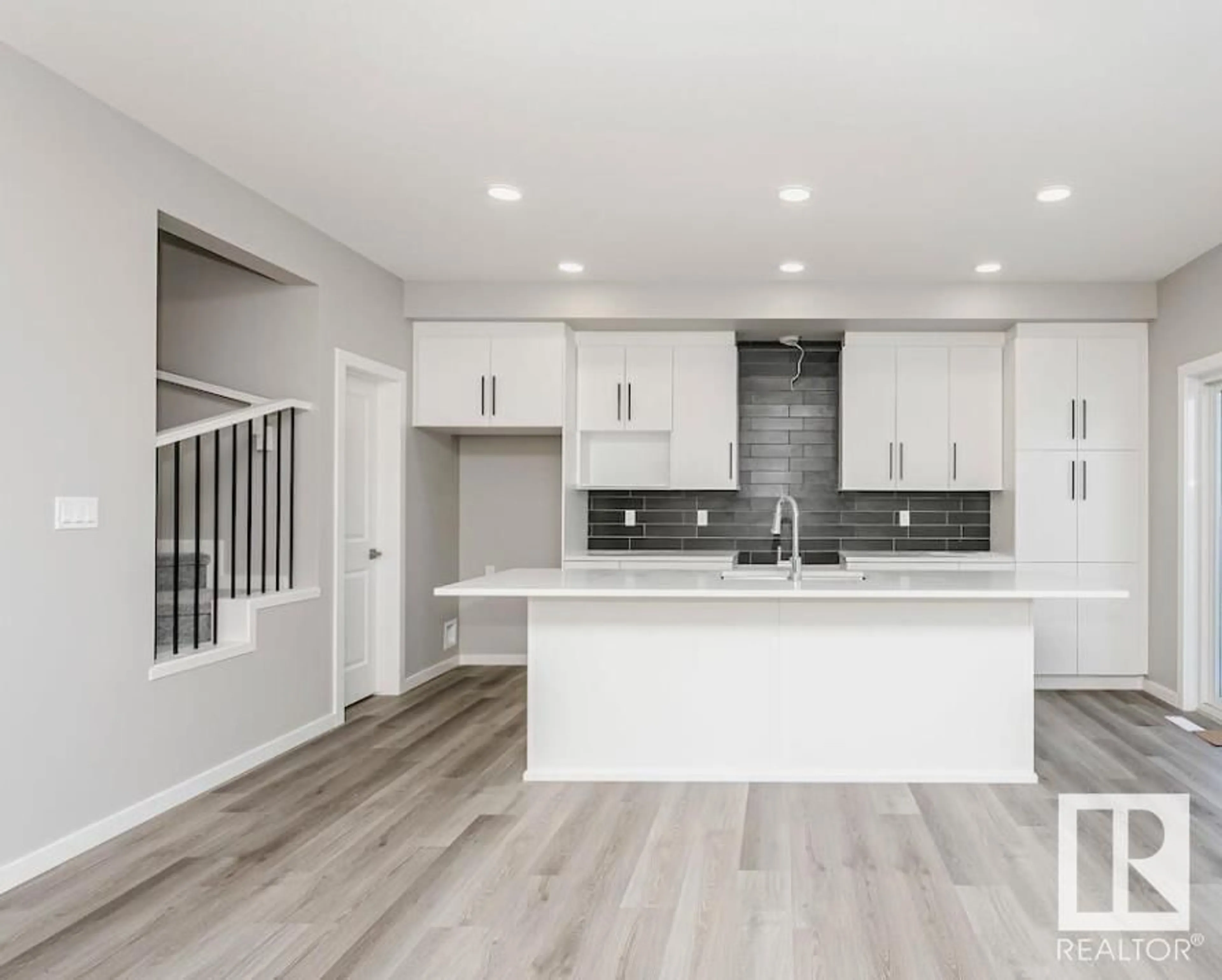 Open concept kitchen, unknown for 46 GAMBEL LO, Spruce Grove Alberta T7X0C9