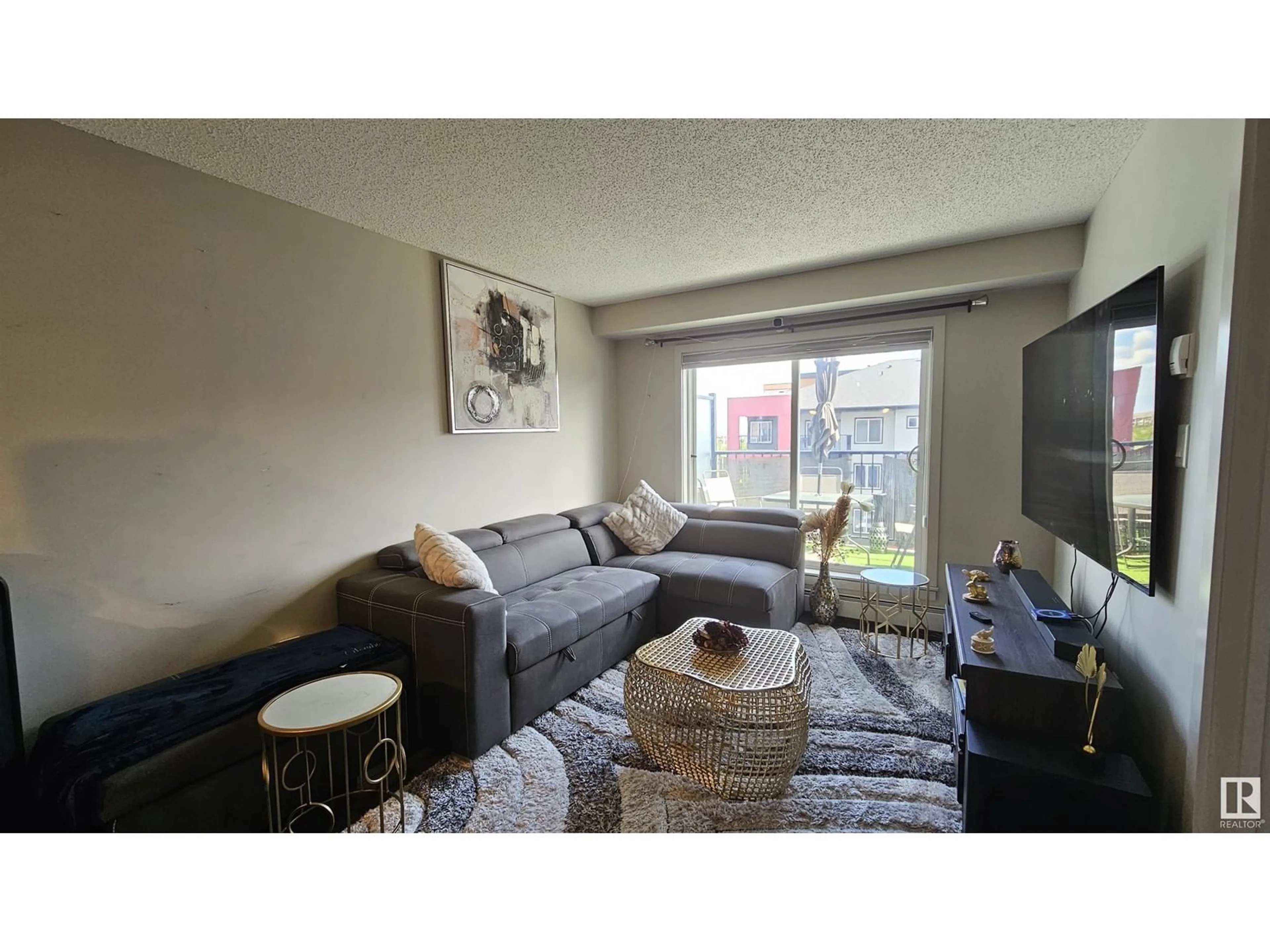 Living room with furniture, unknown for 348 - 444 WINDERMERE RD, Edmonton Alberta T6W2P2
