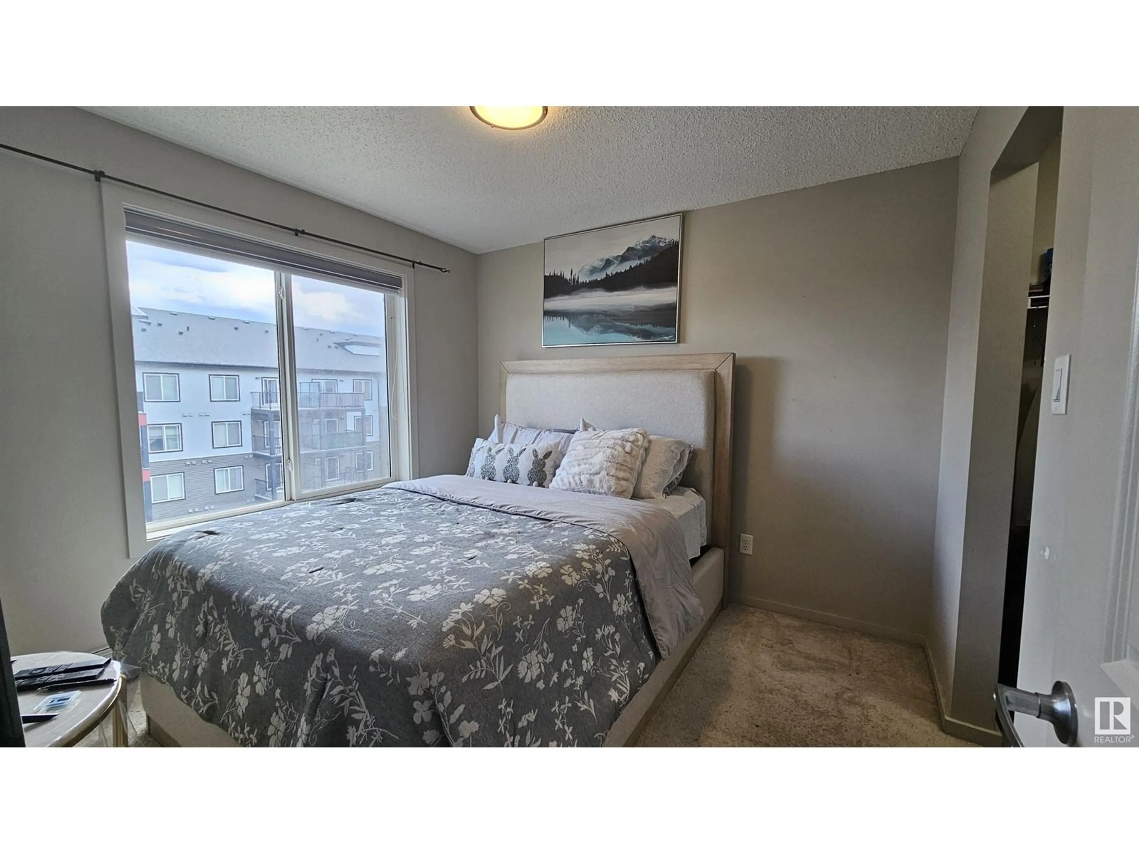 Bedroom with bed, unknown for 348 - 444 WINDERMERE RD, Edmonton Alberta T6W2P2