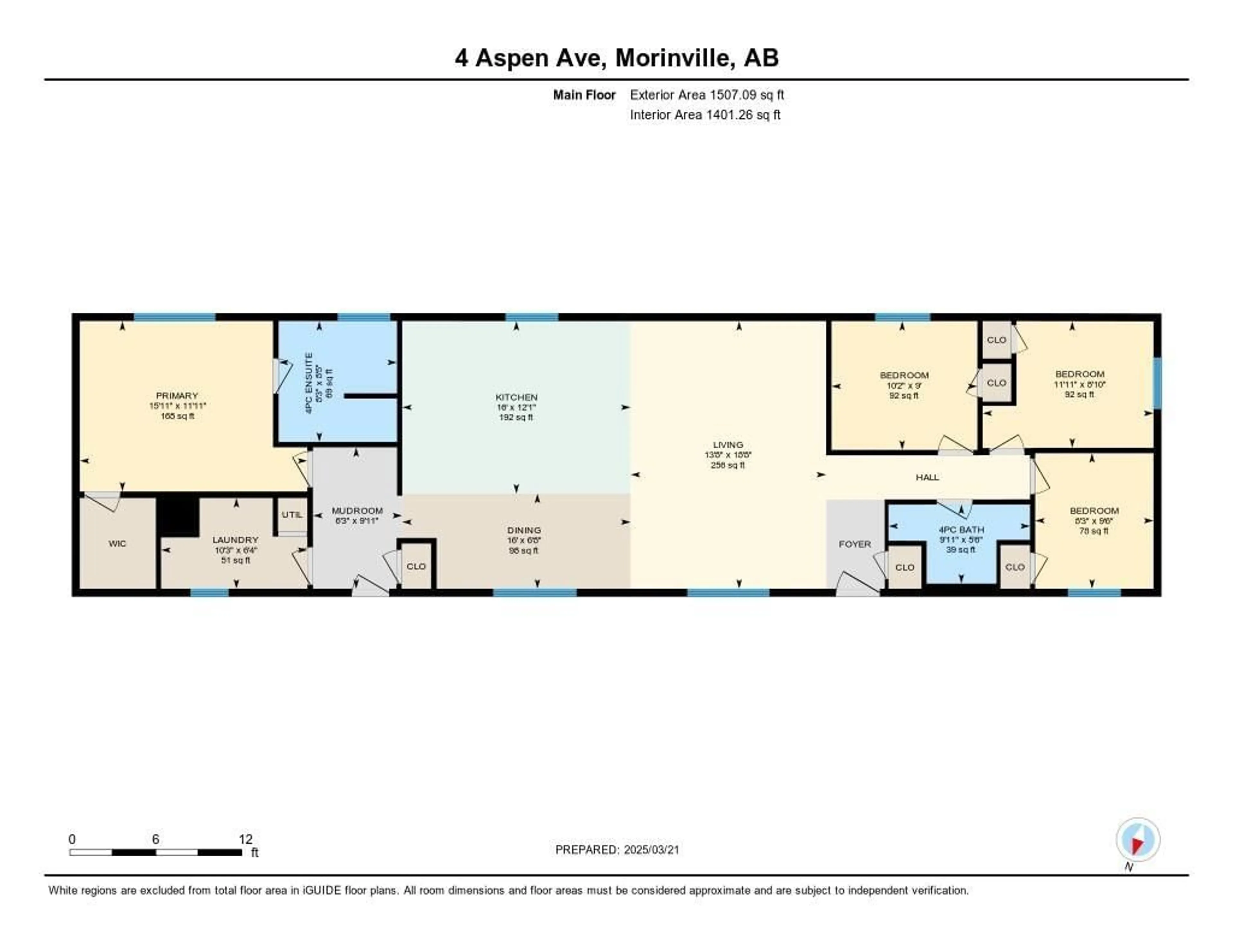 Floor plan for 4 ASPEN AV, Morinville Alberta T8R2P7