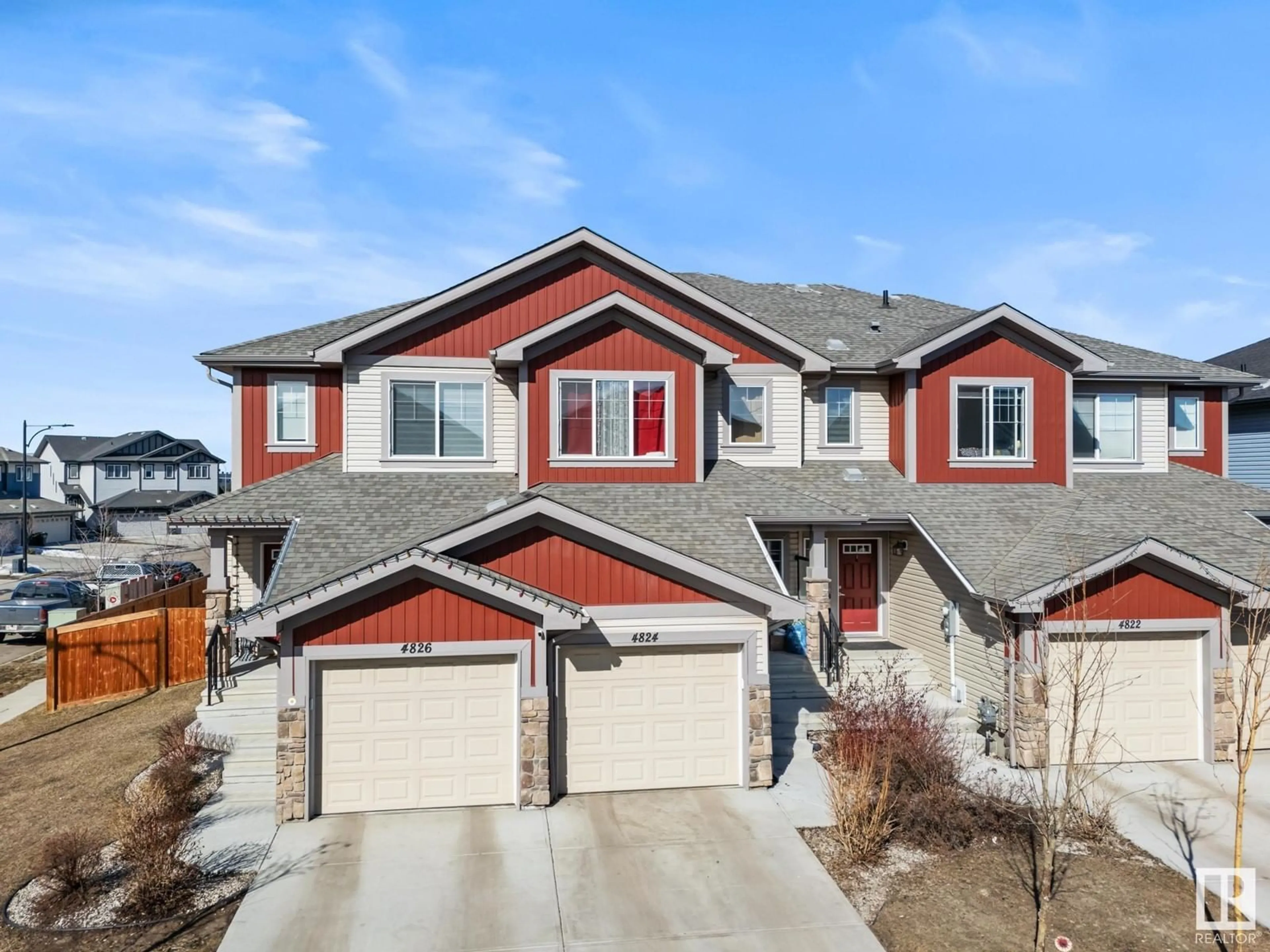 Home with brick exterior material, street for 4822 ALWOOD PT, Edmonton Alberta T6W4N1