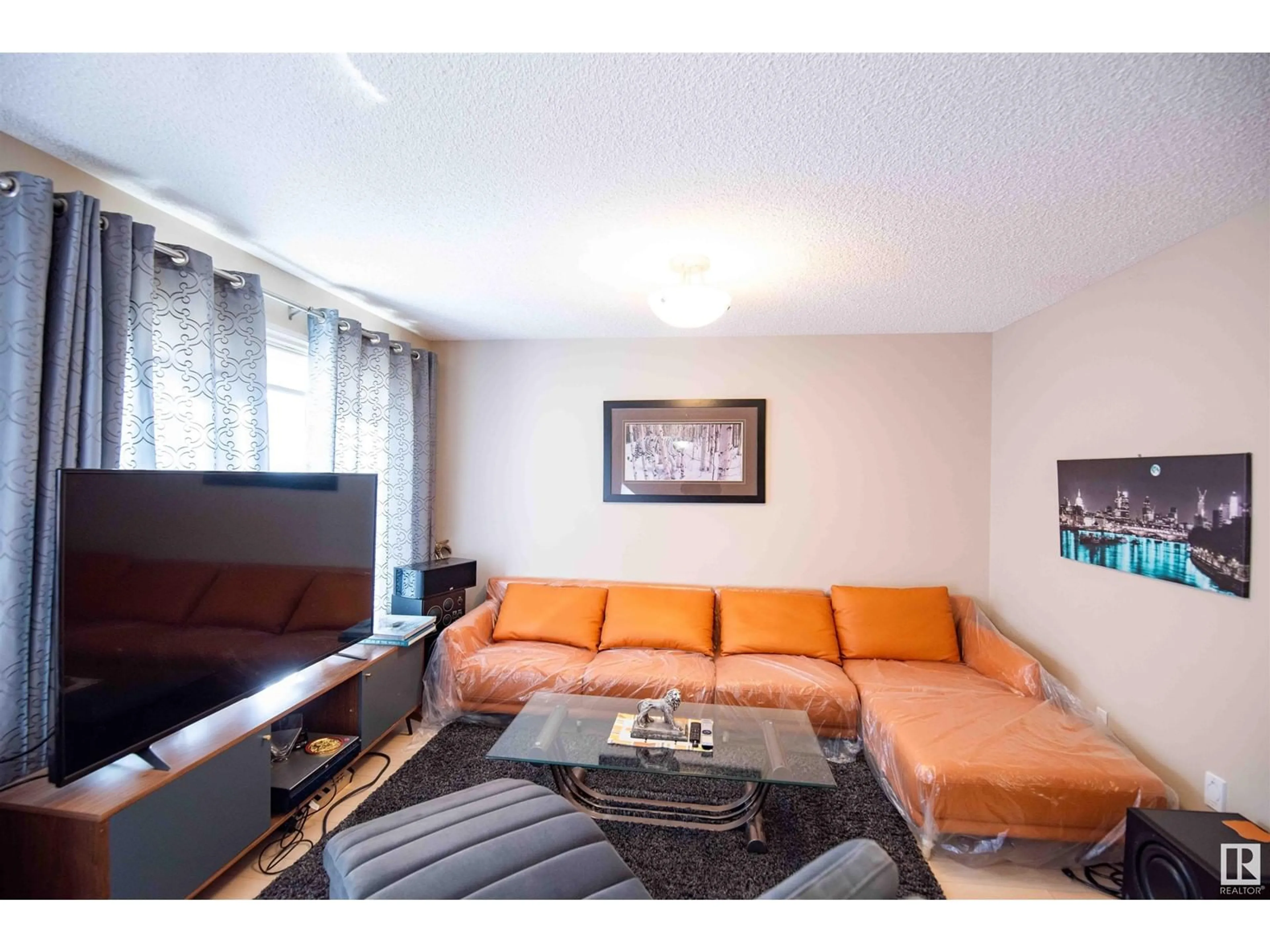 Living room with furniture, unknown for #57 - 2005 70 ST, Edmonton Alberta T6X0T9