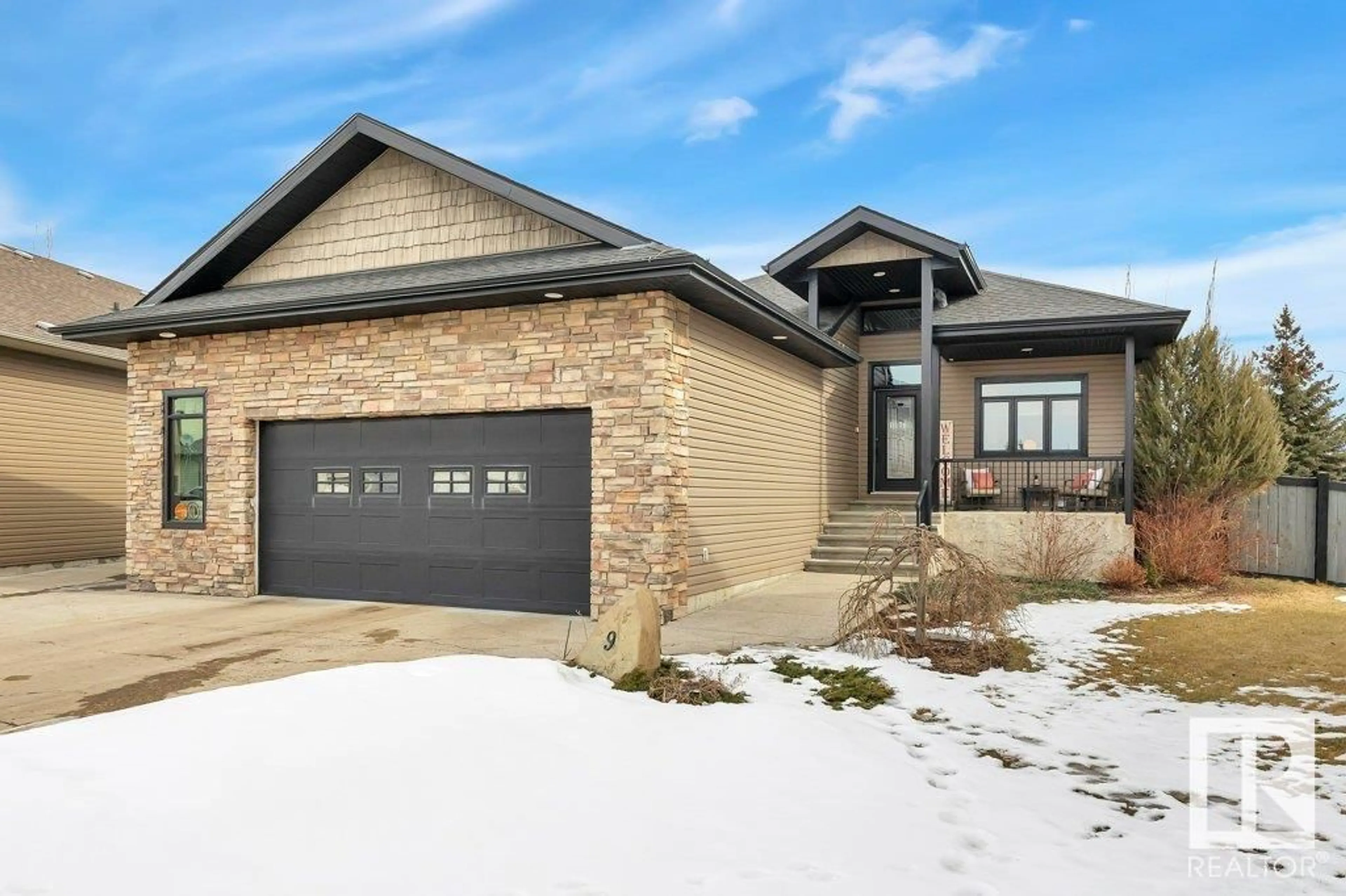 Home with brick exterior material, street for 9 KEEP CR, Leduc Alberta T9E0J1