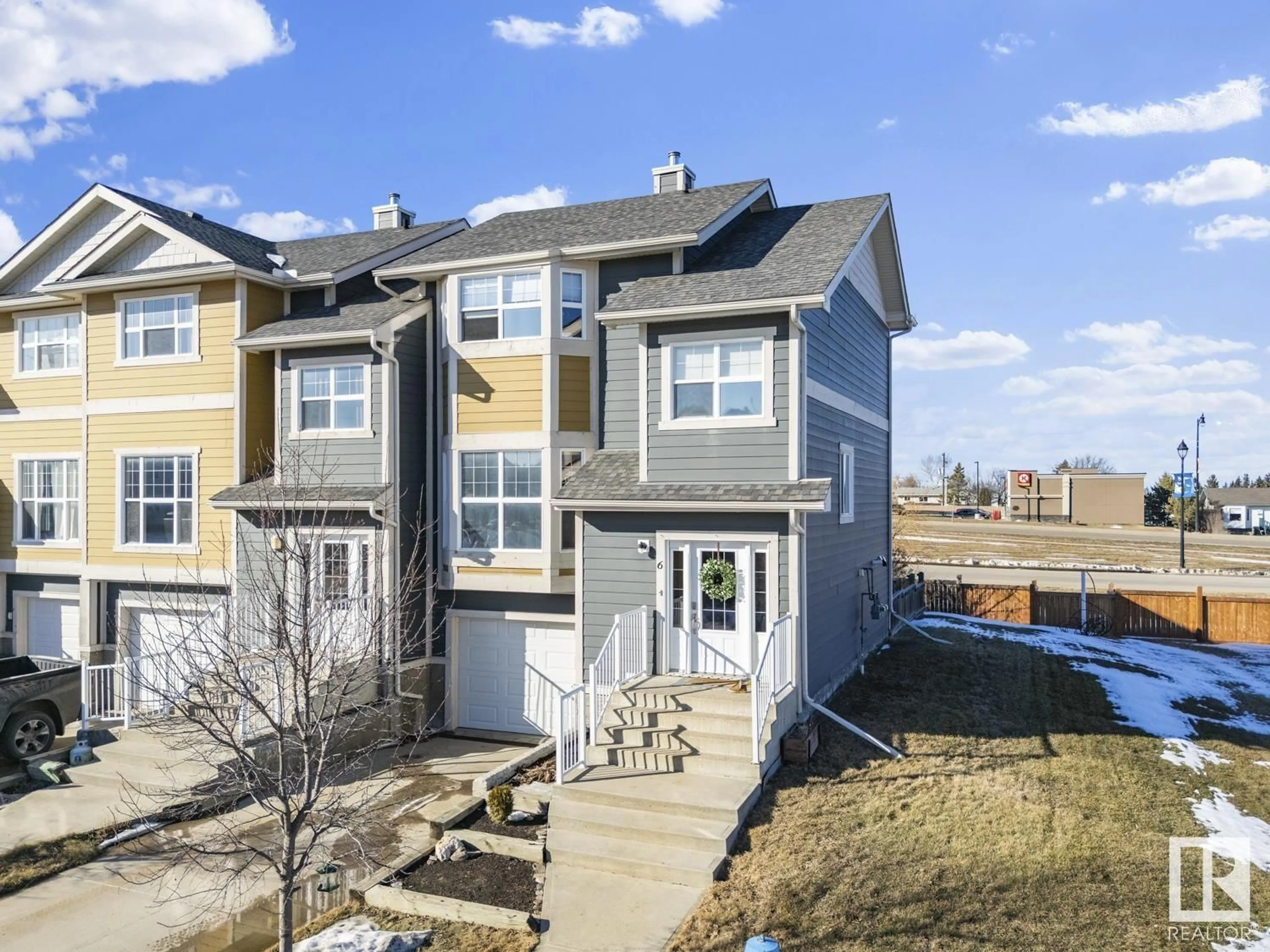 A pic from outside/outdoor area/front of a property/back of a property/a pic from drone, street for 6 - 1501 8 AV, Cold Lake Alberta T9M0C9