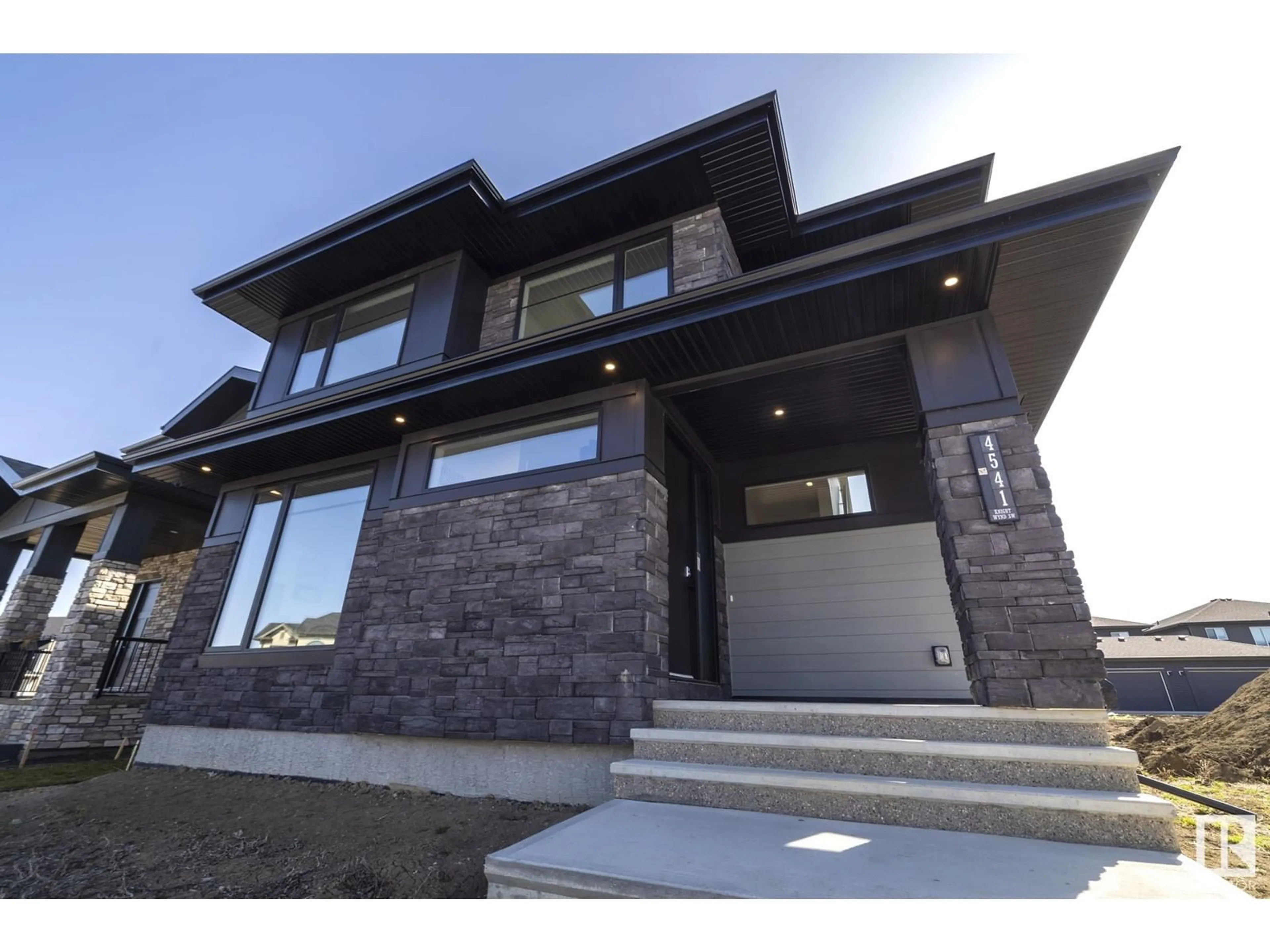 Home with brick exterior material, street for SW - 4541 KNIGHT WD, Edmonton Alberta T6W4B7