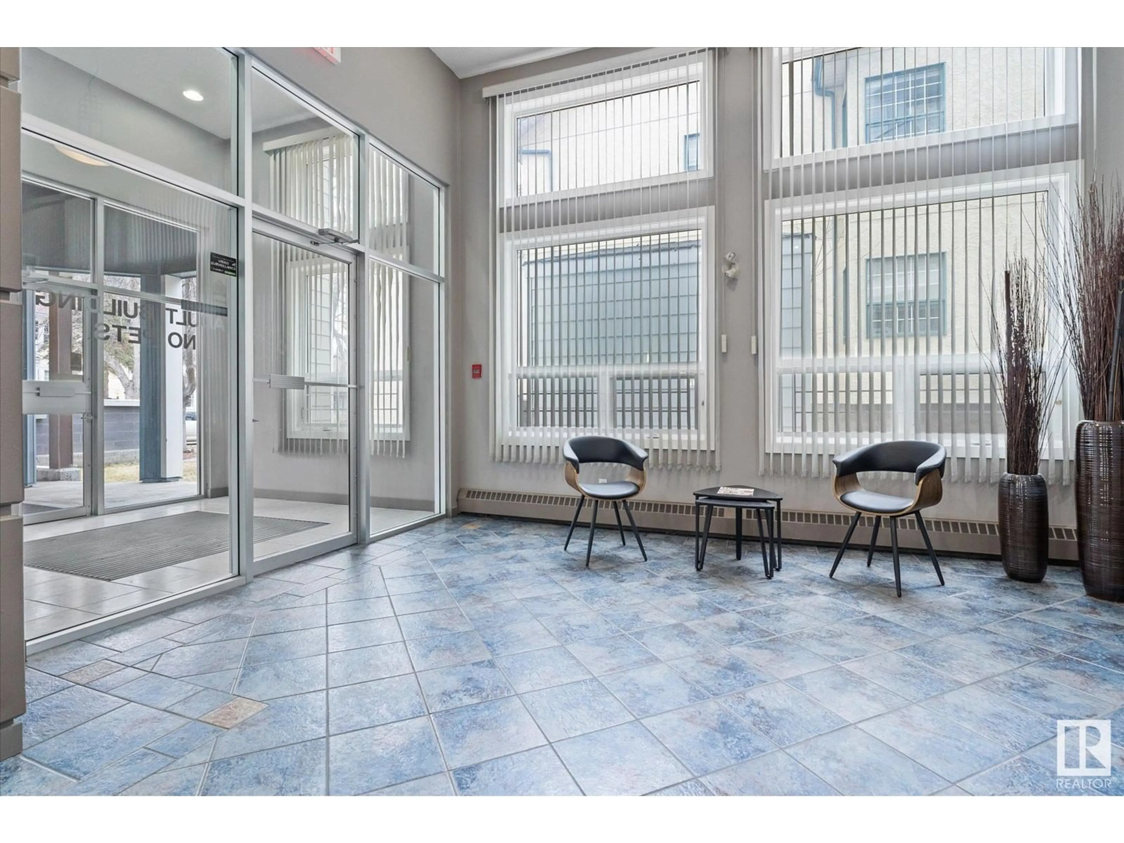 Indoor foyer for 202 - 9905 112 ST, Edmonton Alberta T5K1L6